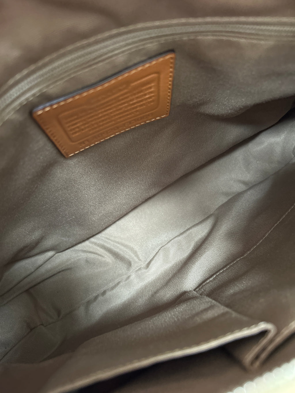 Vintage Coach Hamptons hobo shoulder bag