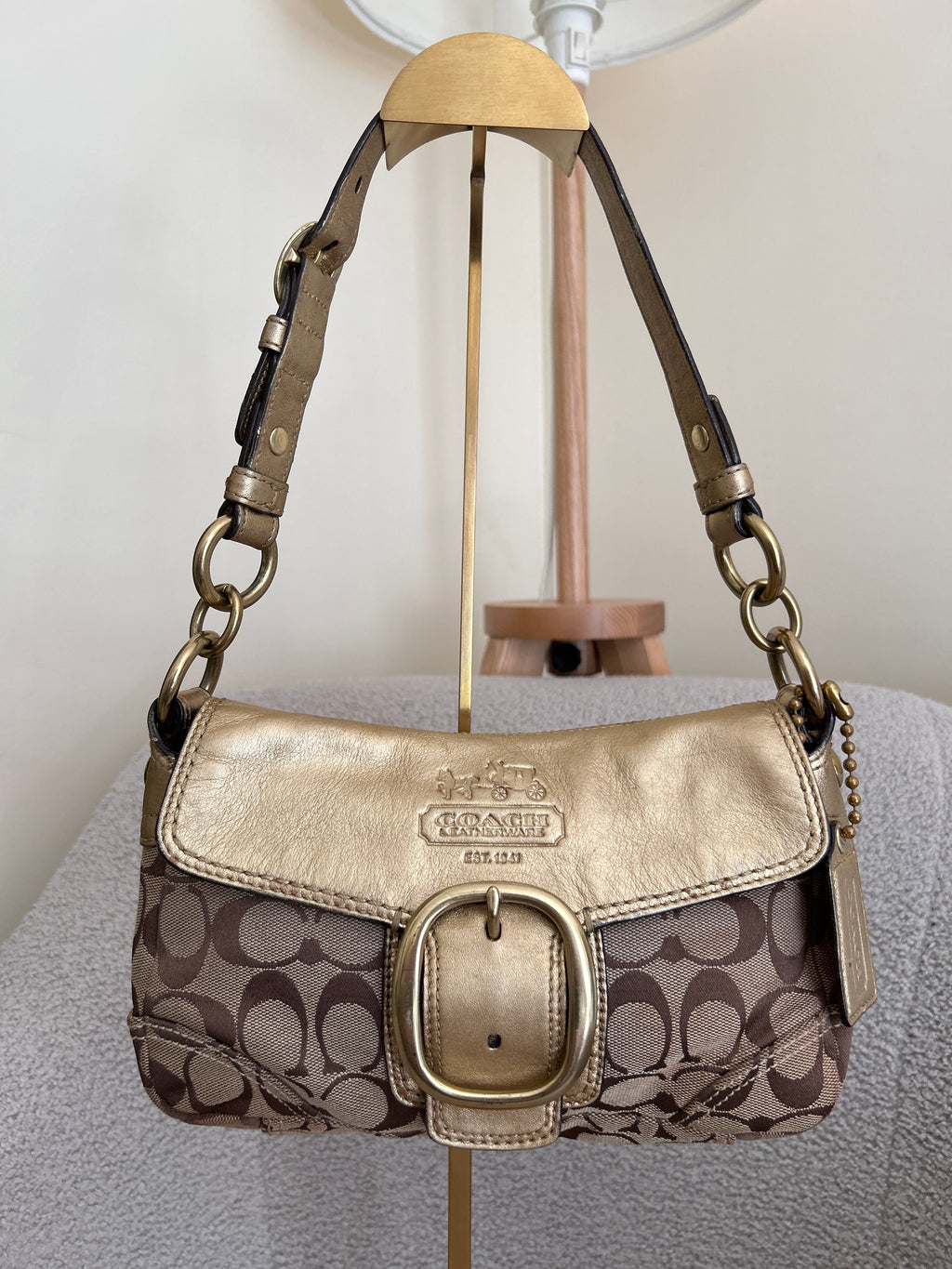 Vintage Coach bleecker shoulder bag