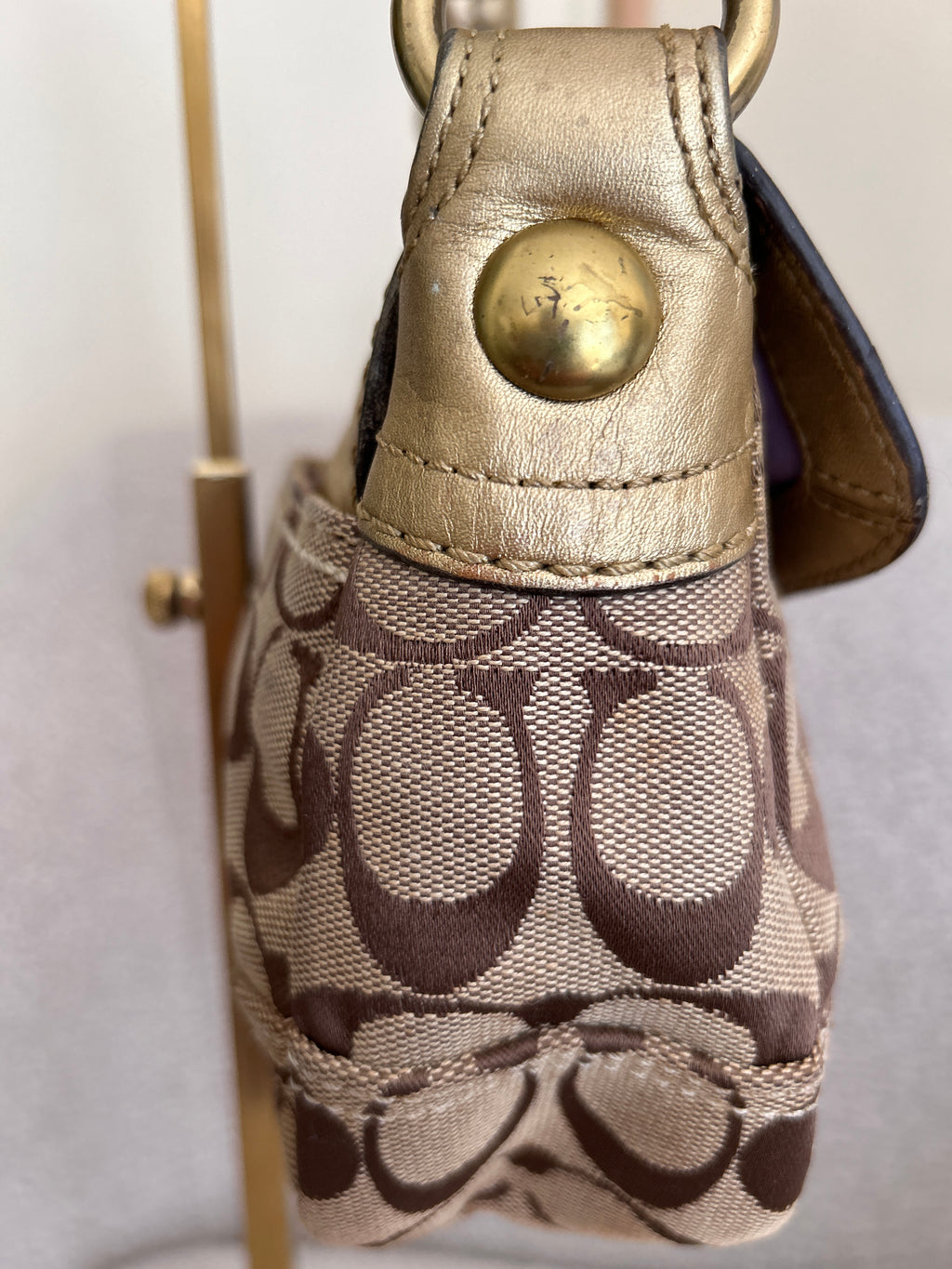 Vintage Coach bleecker shoulder bag