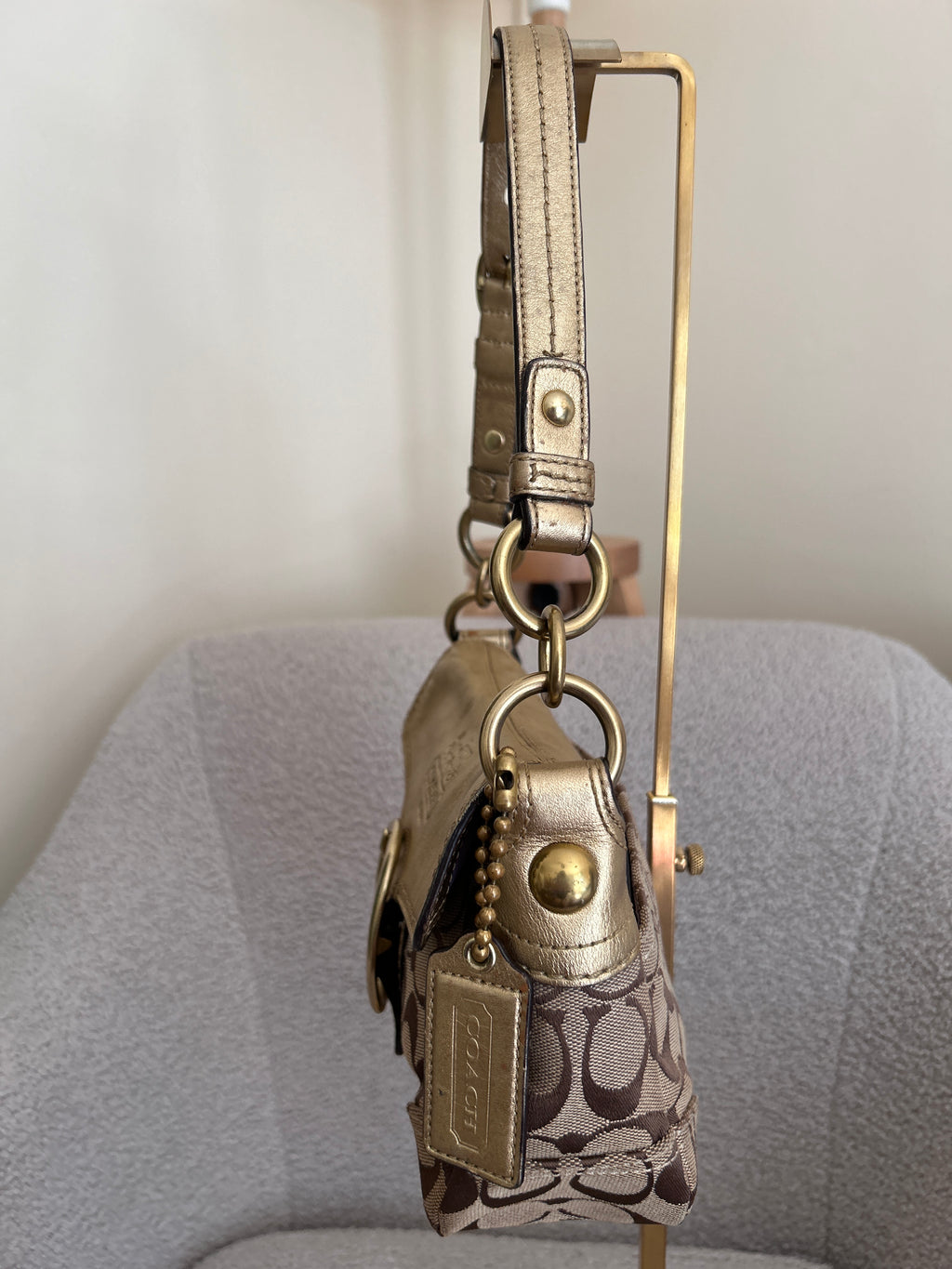 Vintage Coach bleecker shoulder bag
