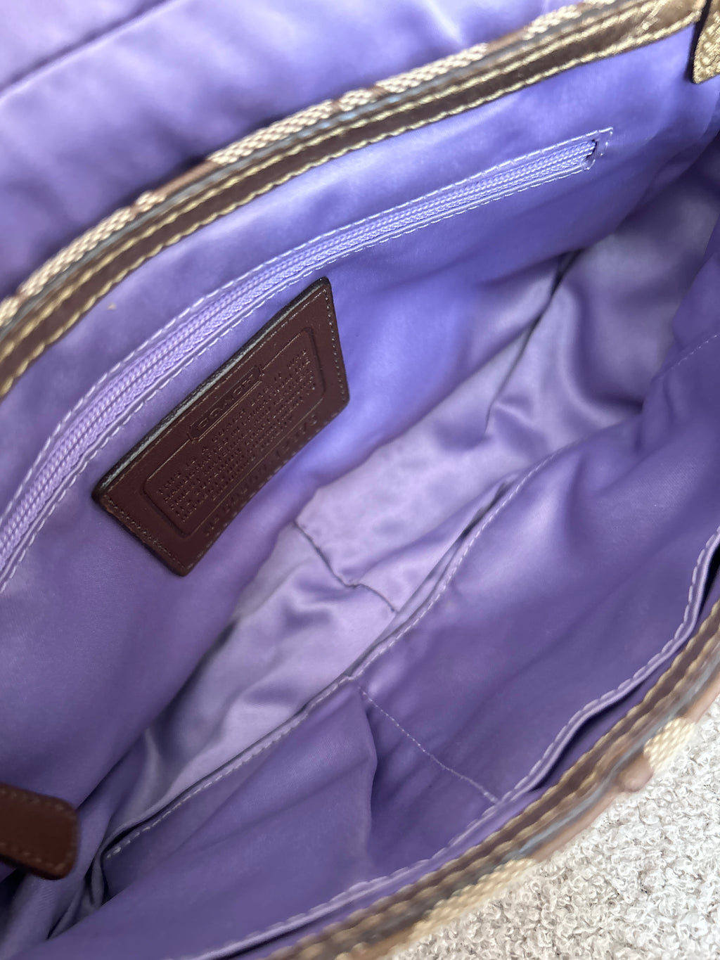 Vintage Coach bleecker shoulder bag