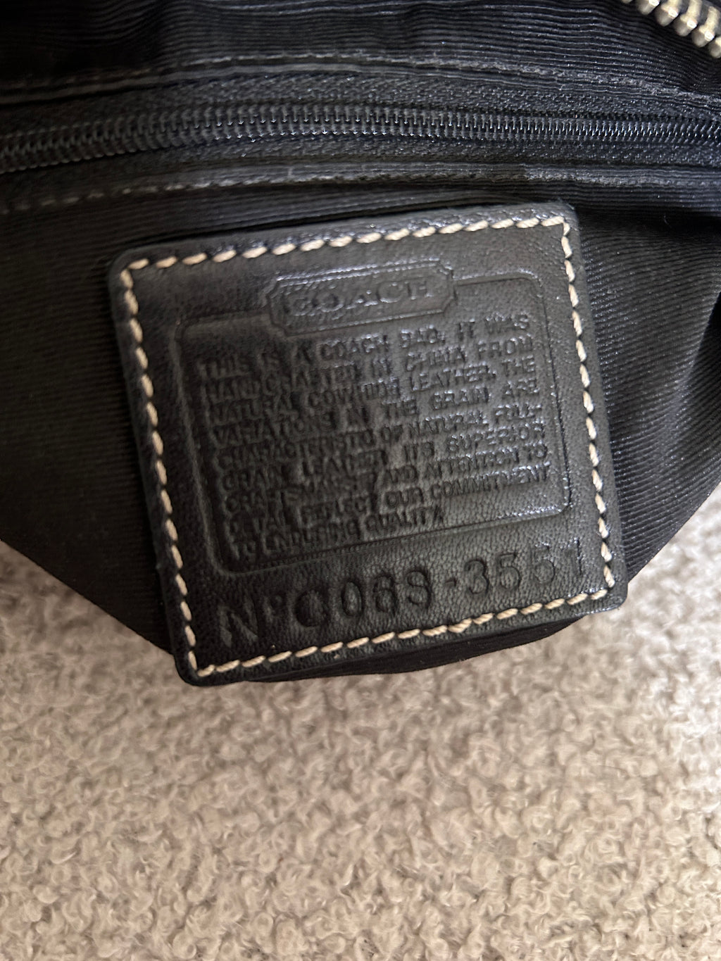 Vintage Coach Demi Soho mini shoulder bag