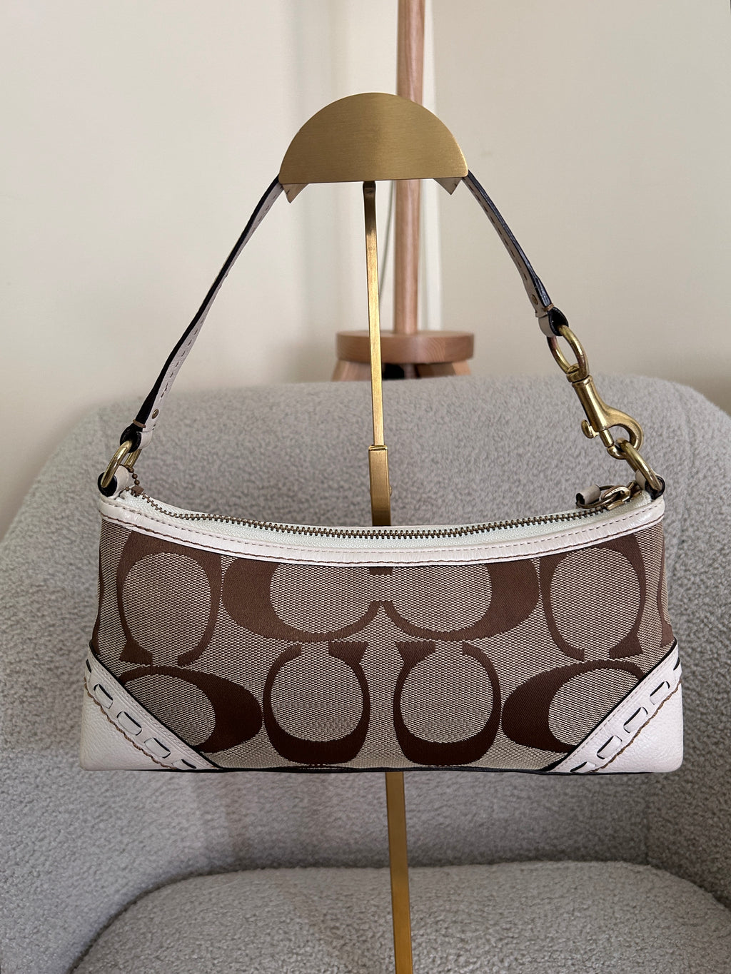 Vintage Coach baguette shoulder bag