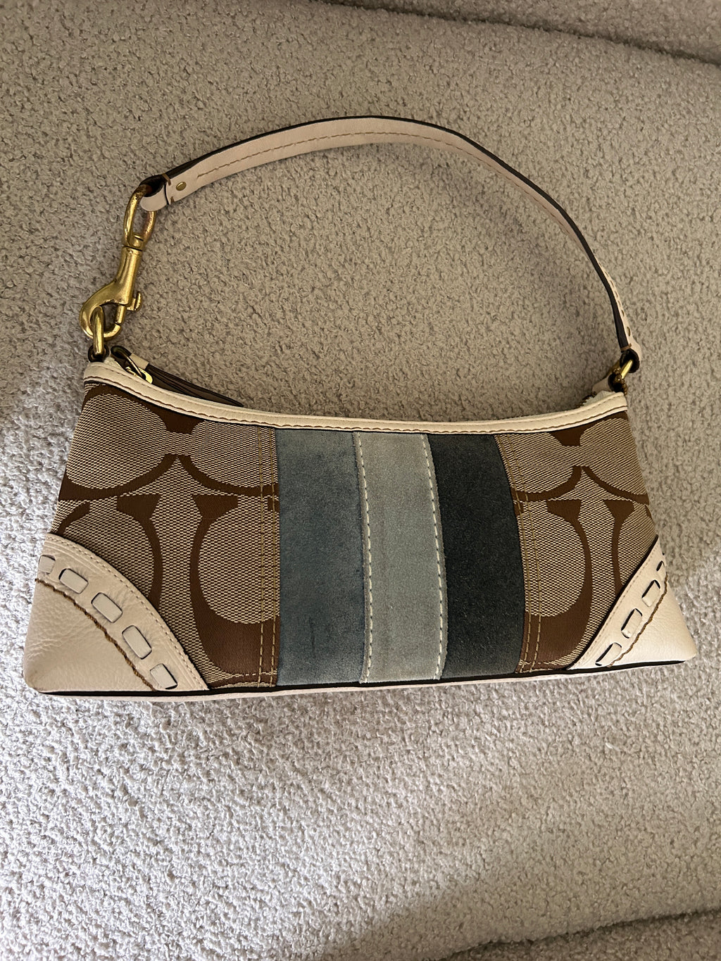 Vintage Coach baguette shoulder bag