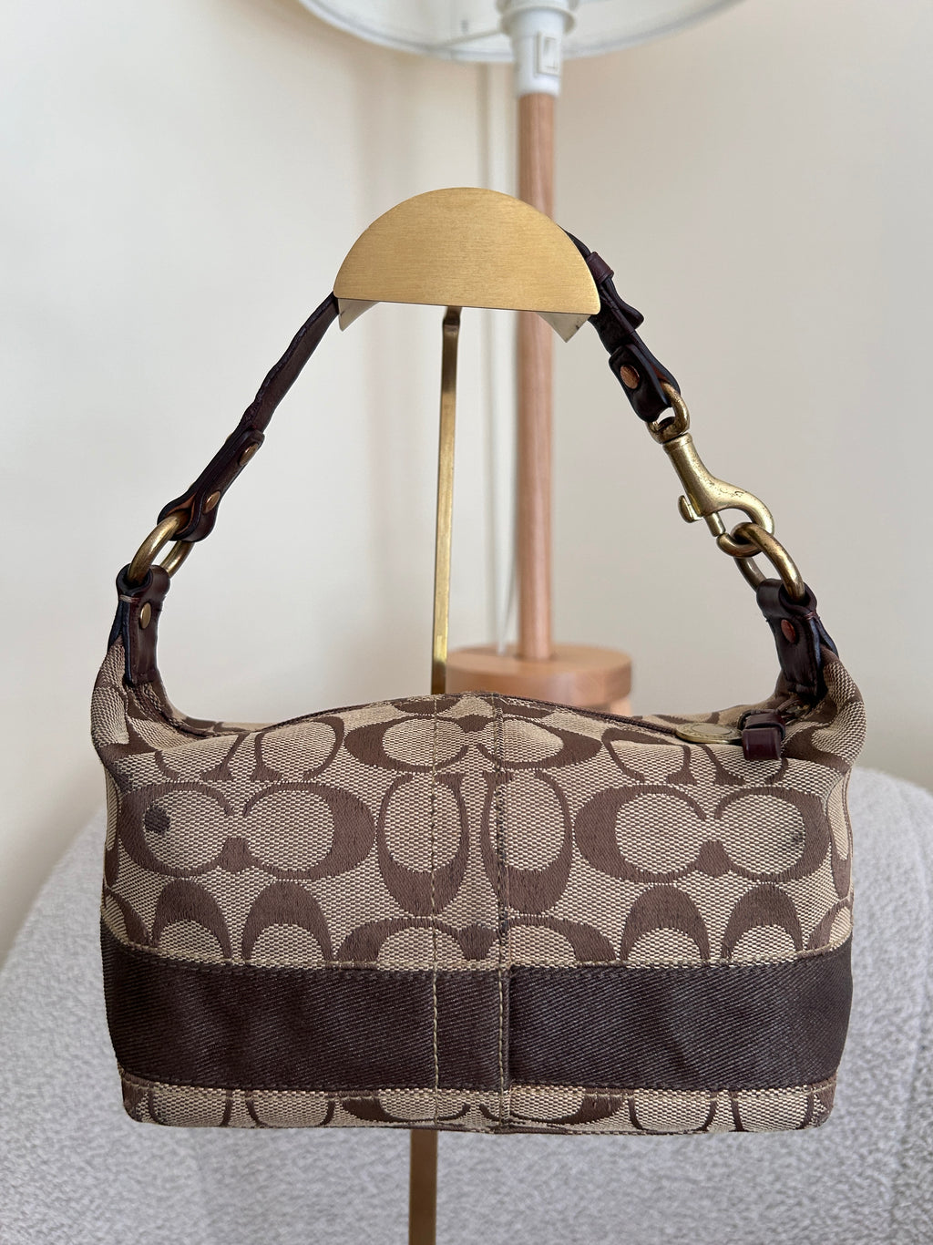 Vintage Coach Legacy mini handbag