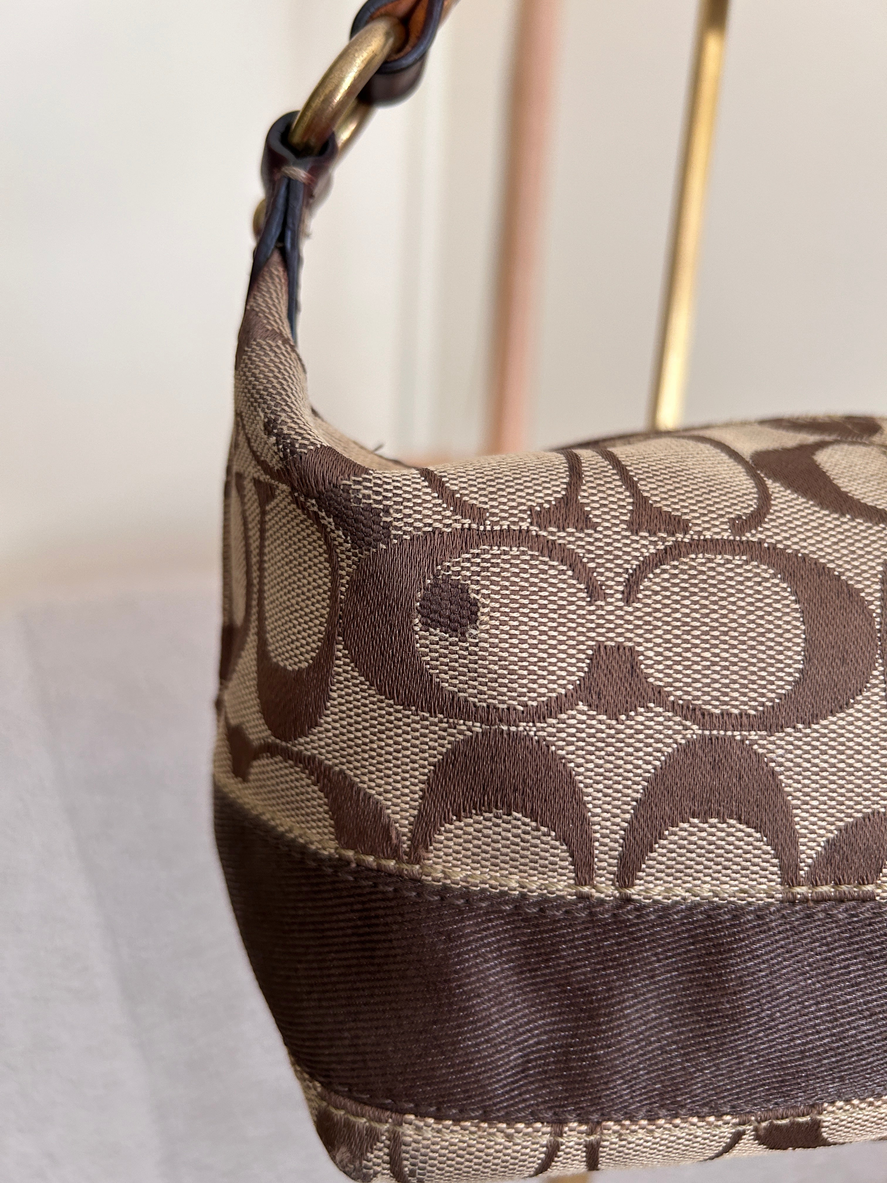 Vintage Coach Legacy mini handbag