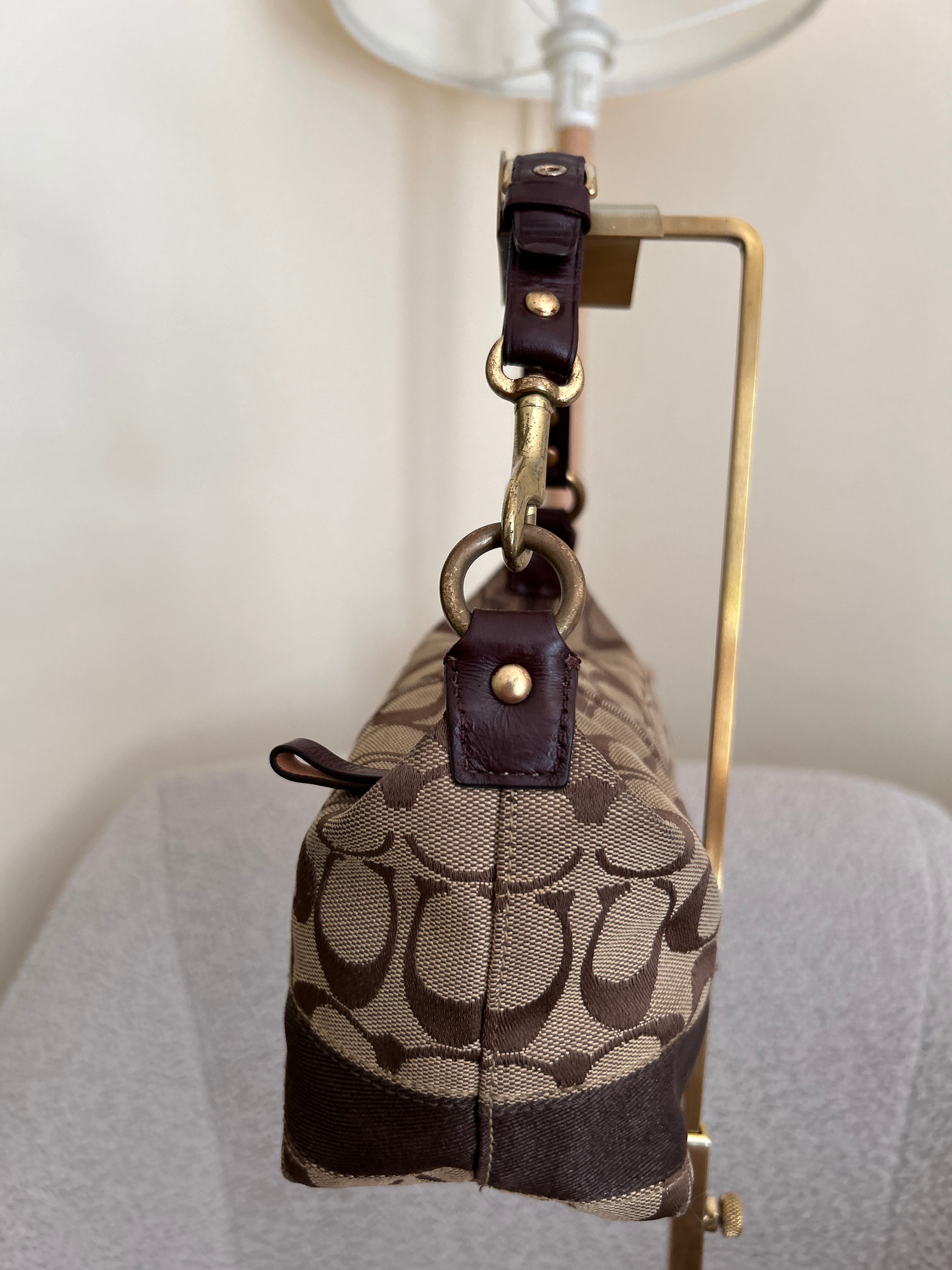 Vintage Coach Legacy mini handbag