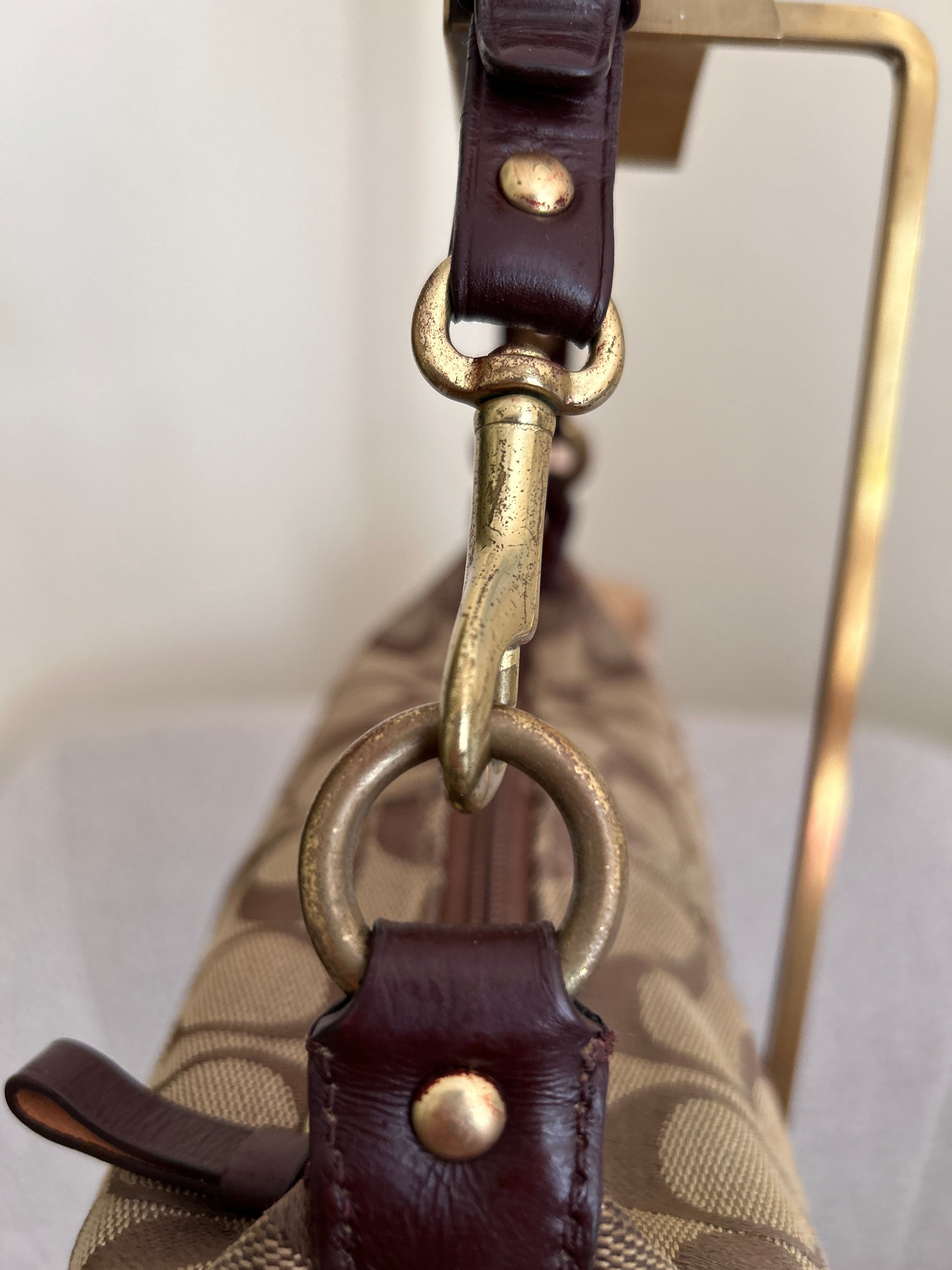 Vintage Coach Legacy mini handbag