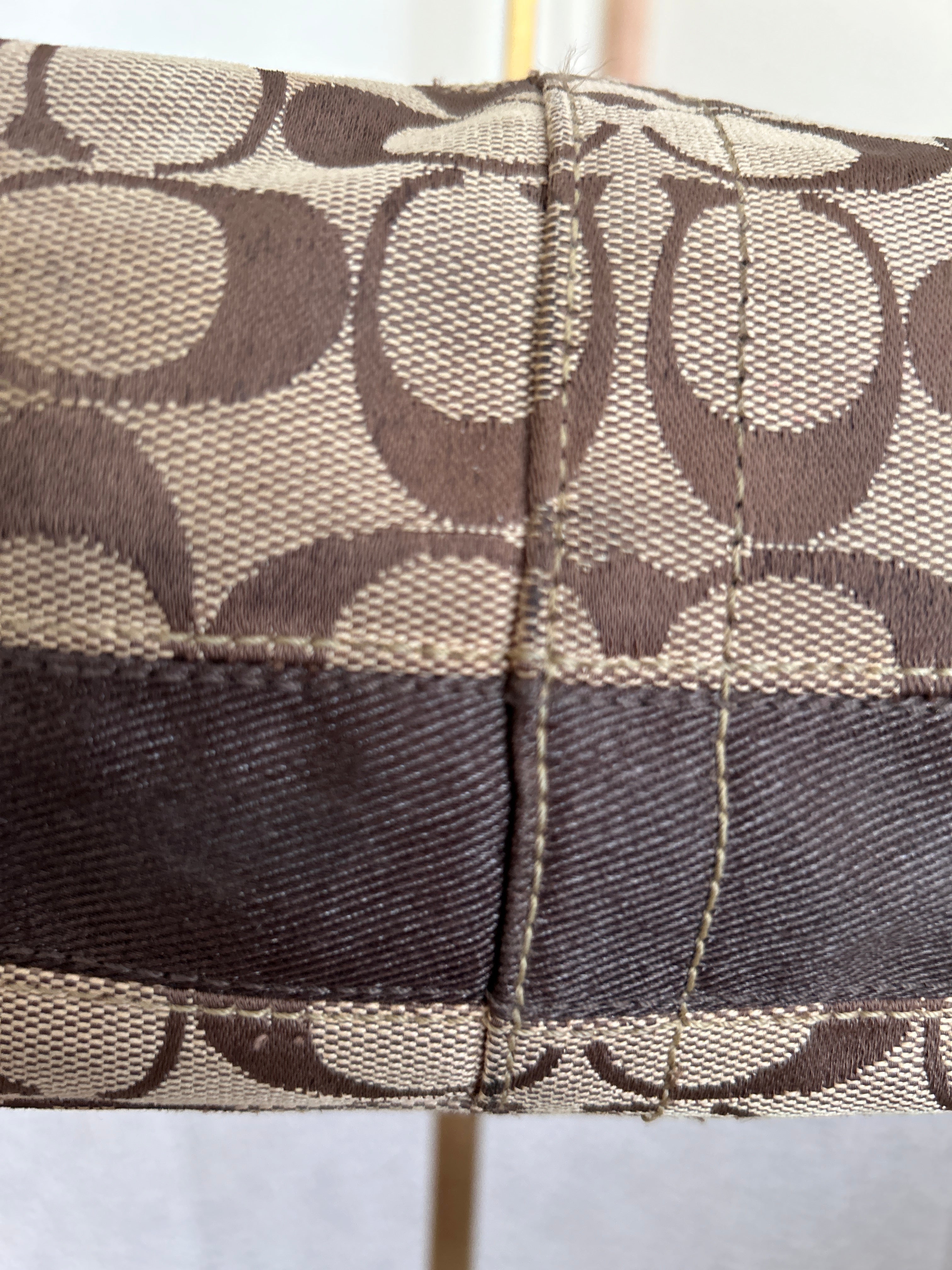 Vintage Coach Legacy mini handbag