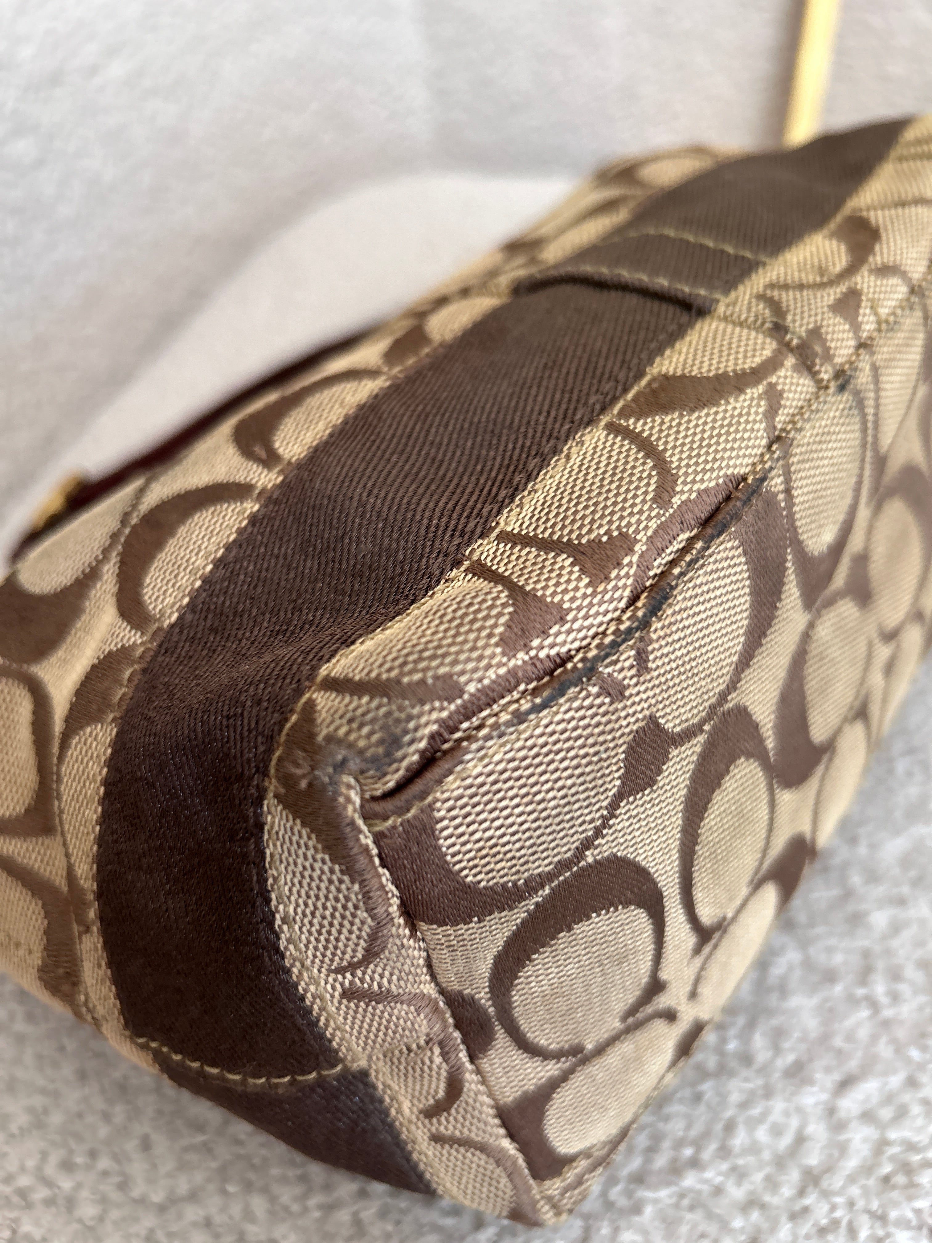 Vintage Coach Legacy mini handbag