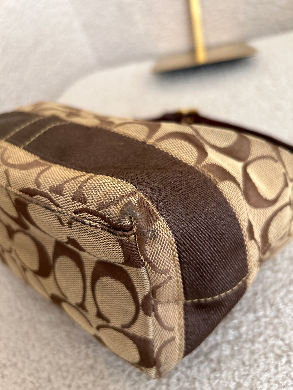 Vintage Coach Legacy mini handbag