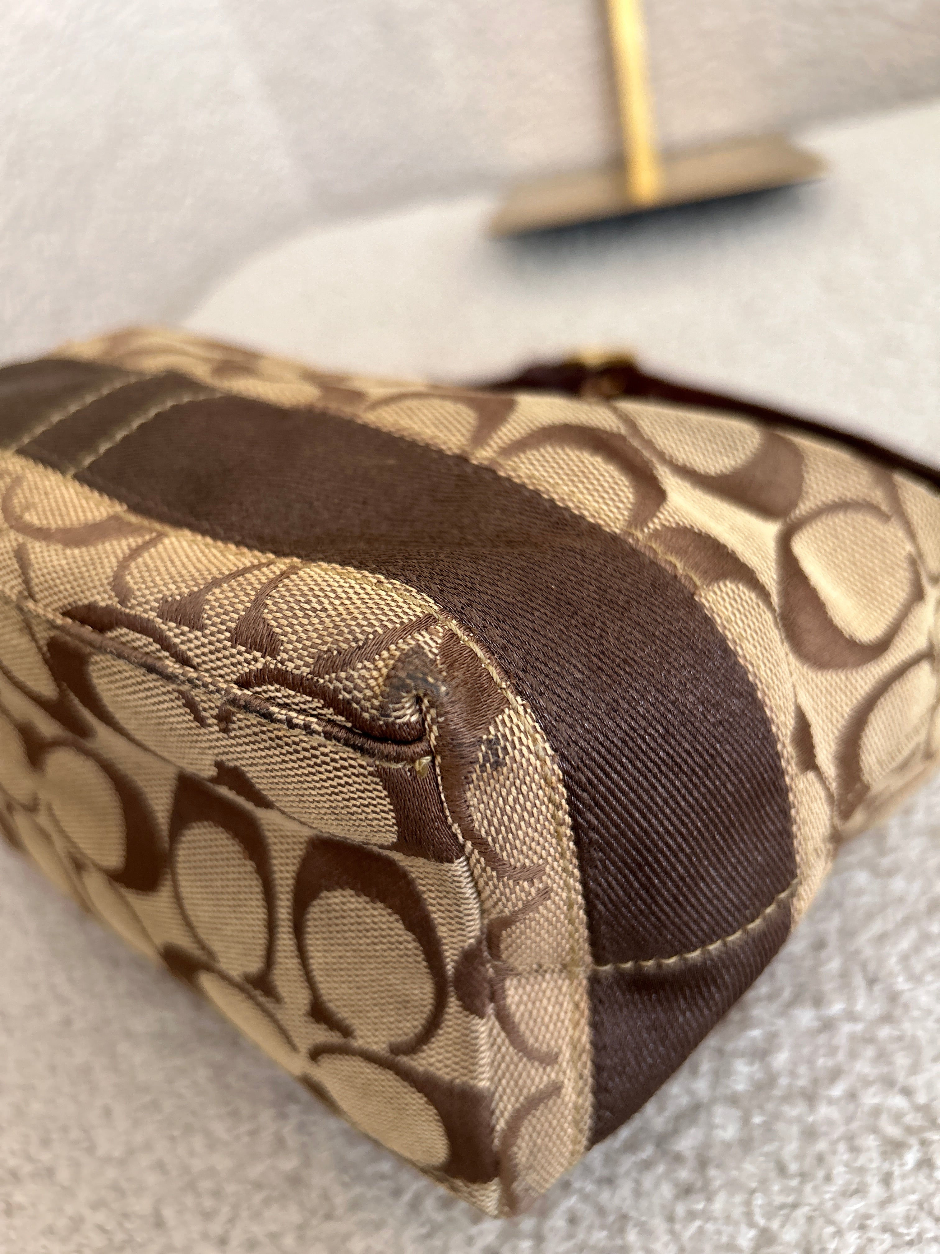 Vintage Coach Legacy mini handbag
