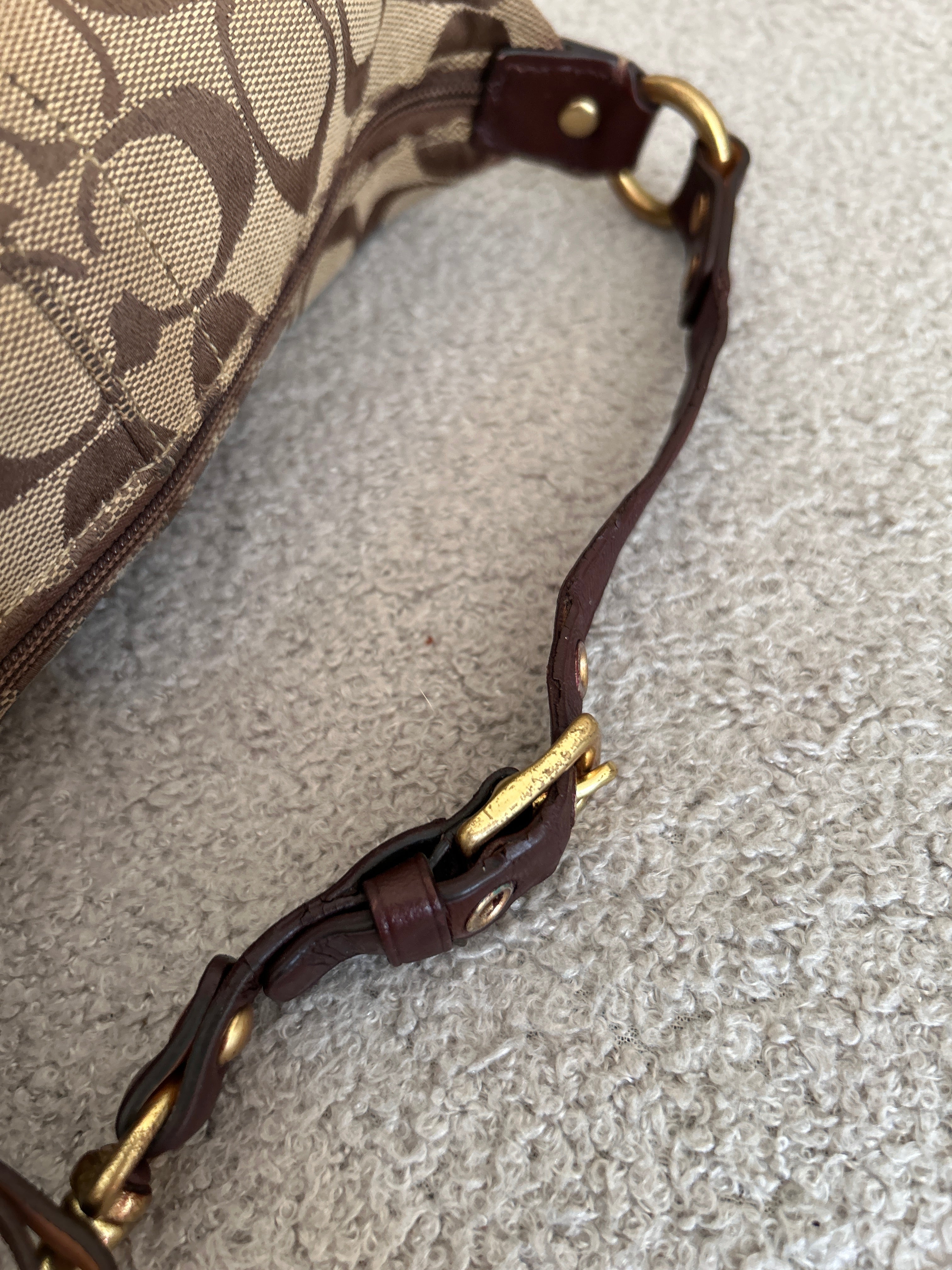 Vintage Coach Legacy mini handbag