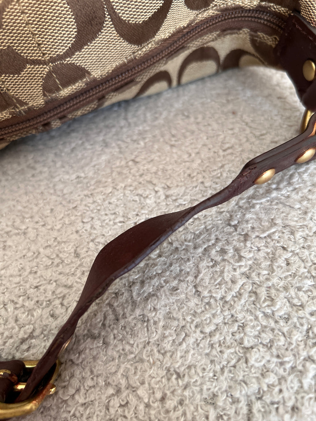 Vintage Coach Legacy mini handbag