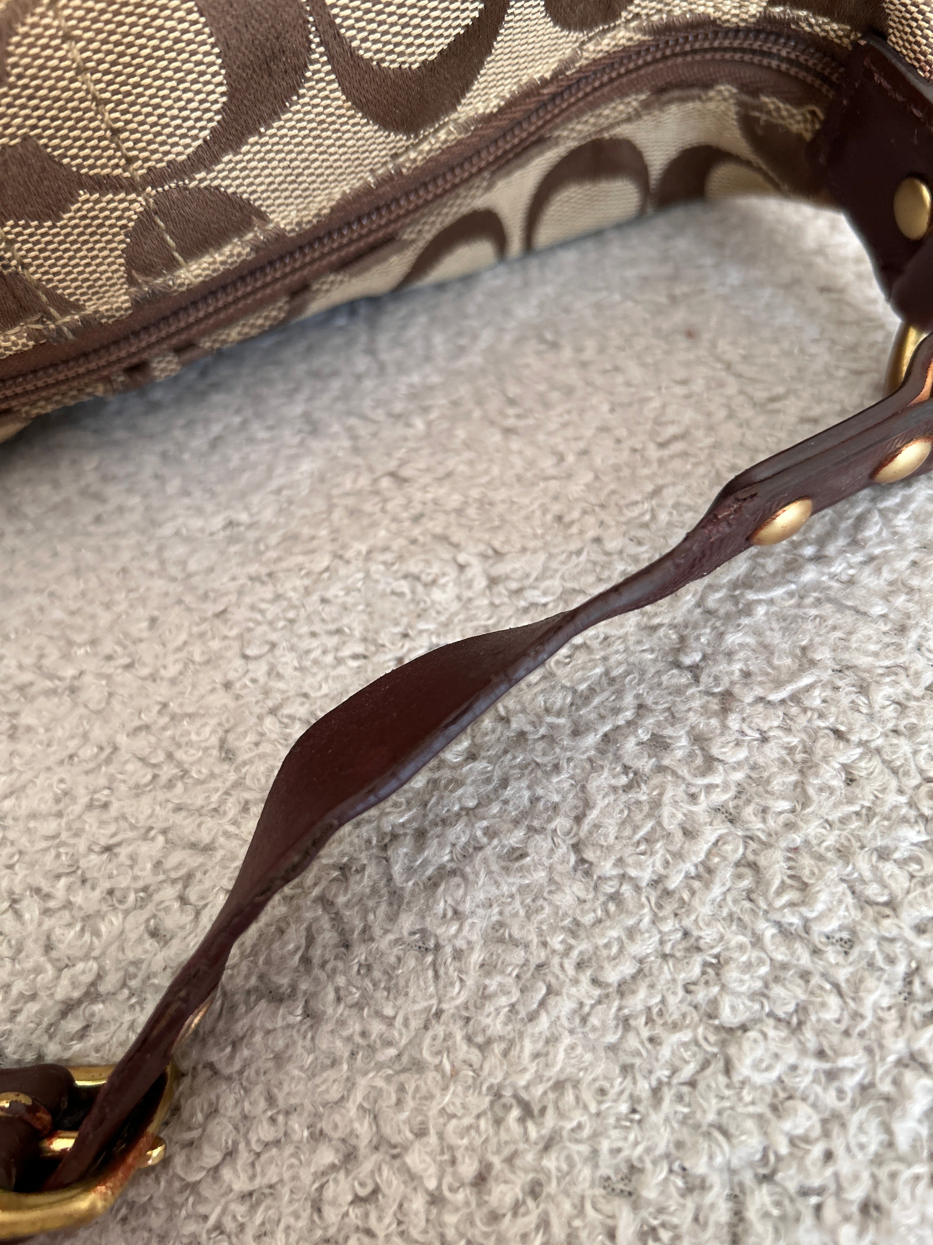Vintage Coach Legacy mini handbag
