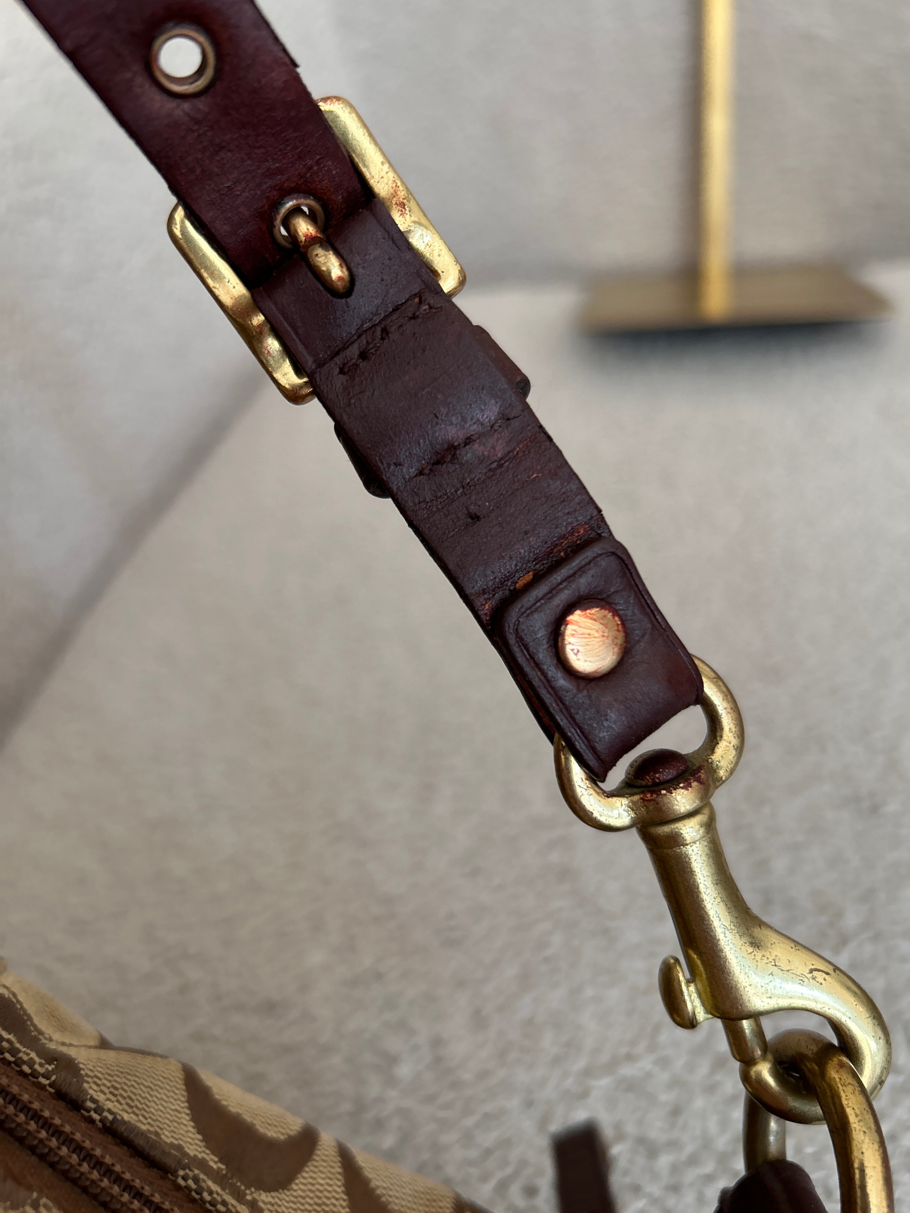 Vintage Coach Legacy mini handbag