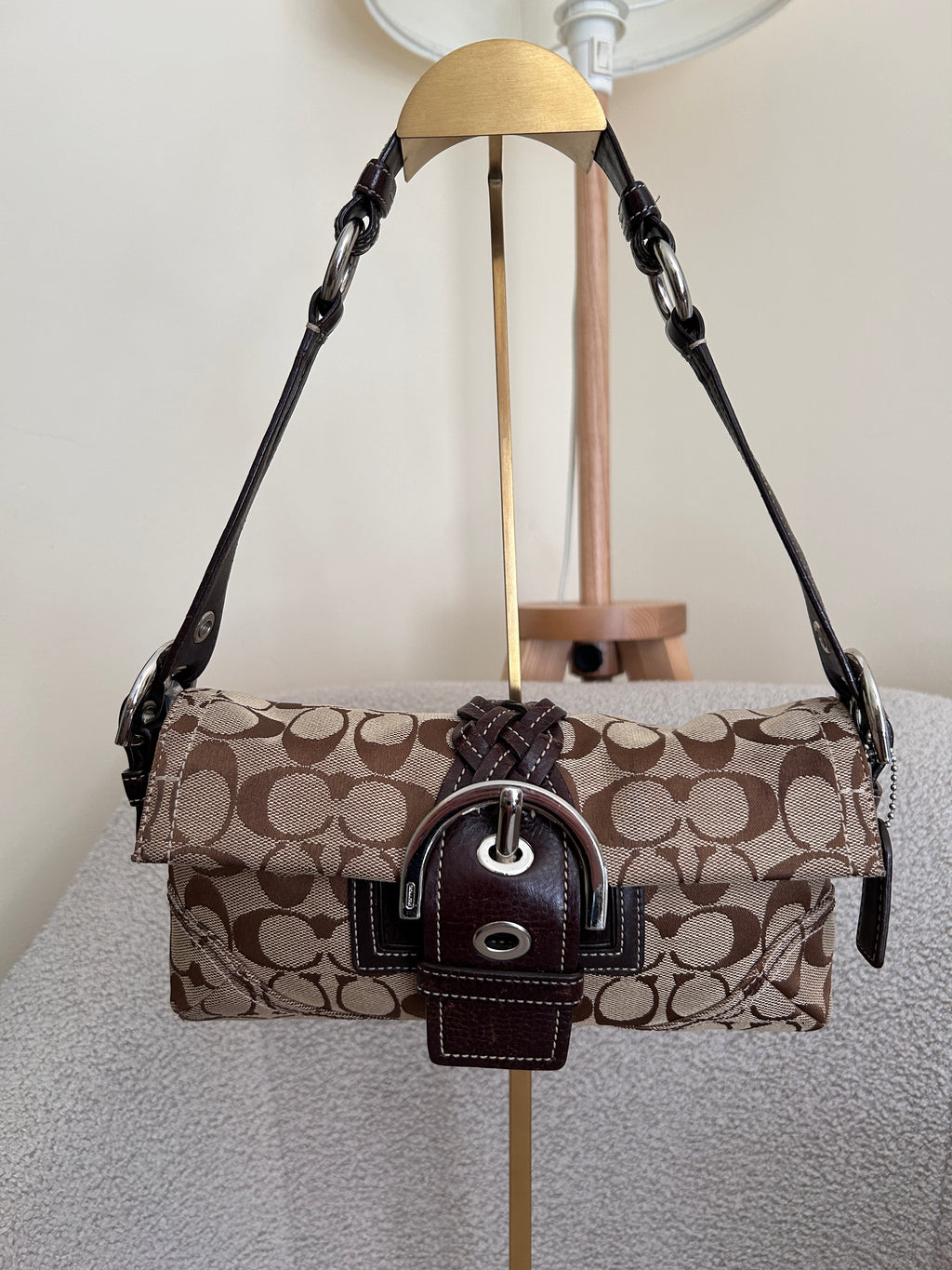 Vintage Coach Soho brown shoulder bag