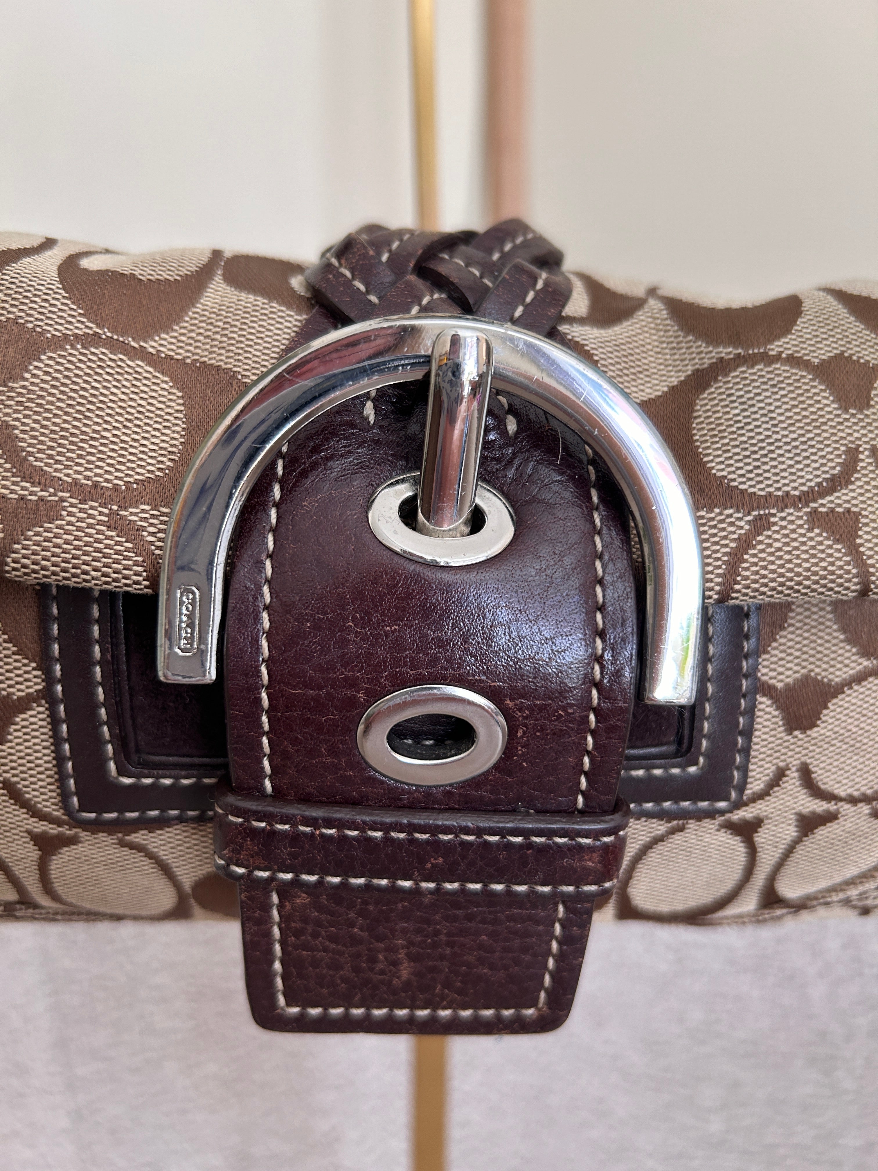 Vintage Coach Soho brown shoulder bag