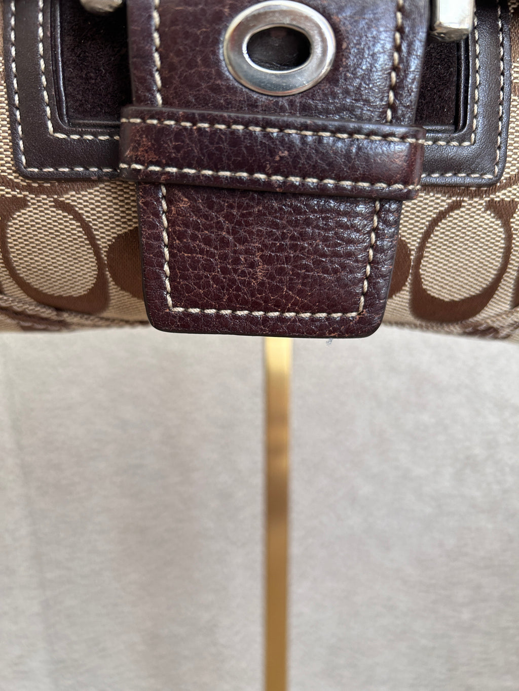 Vintage Coach Soho brown shoulder bag