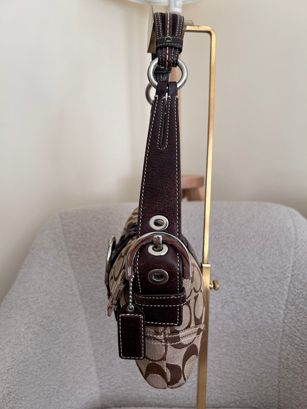 Vintage Coach Soho brown shoulder bag