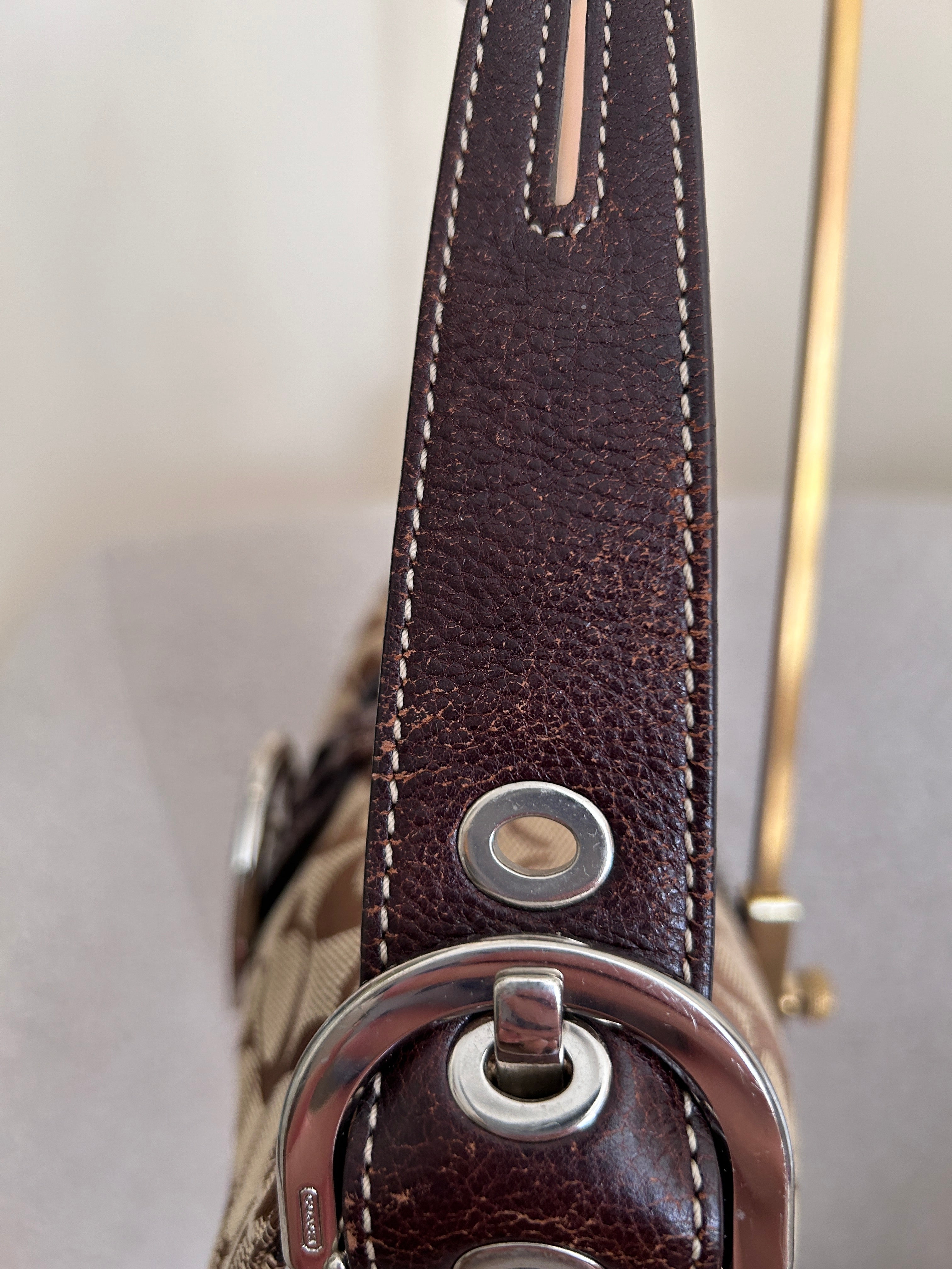 Vintage Coach Soho brown shoulder bag