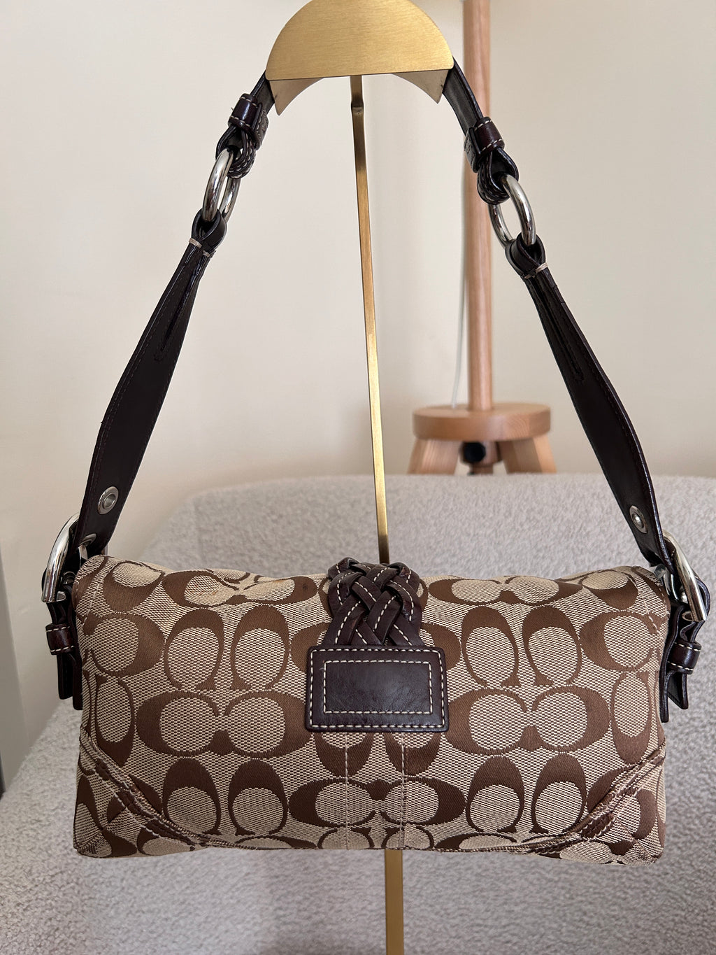 Vintage Coach Soho brown shoulder bag