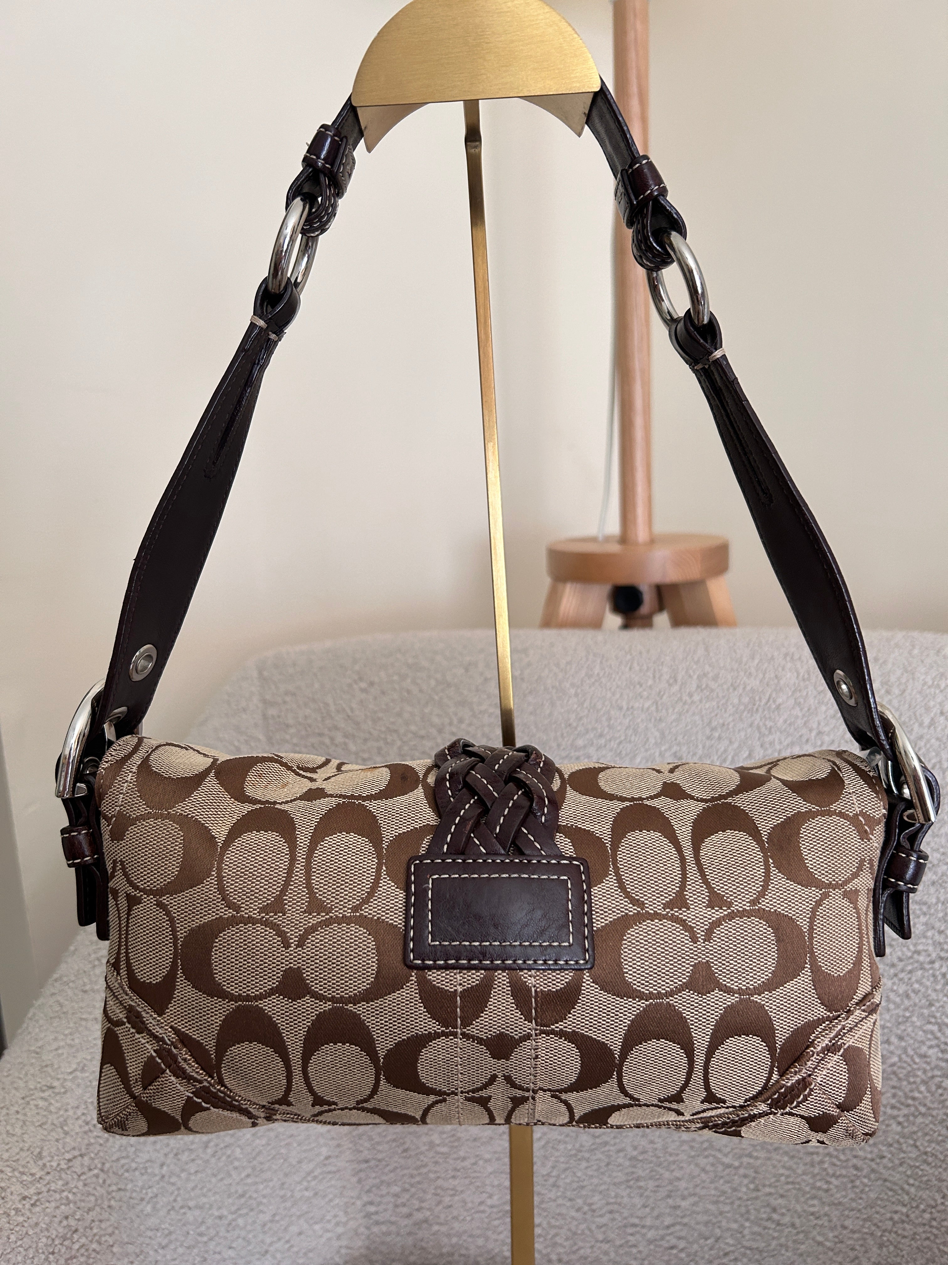 Vintage Coach Soho brown shoulder bag