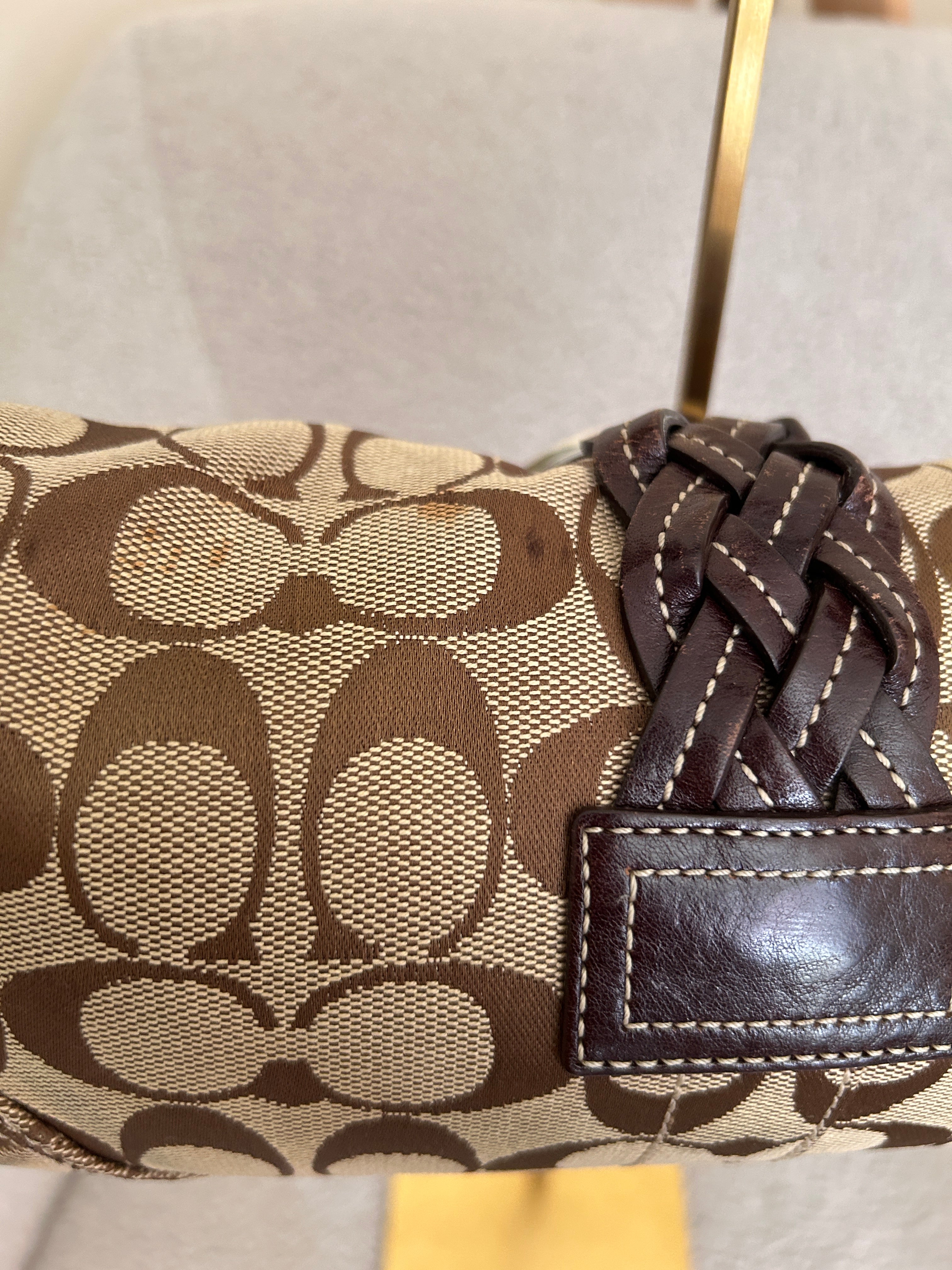 Vintage Coach Soho brown shoulder bag