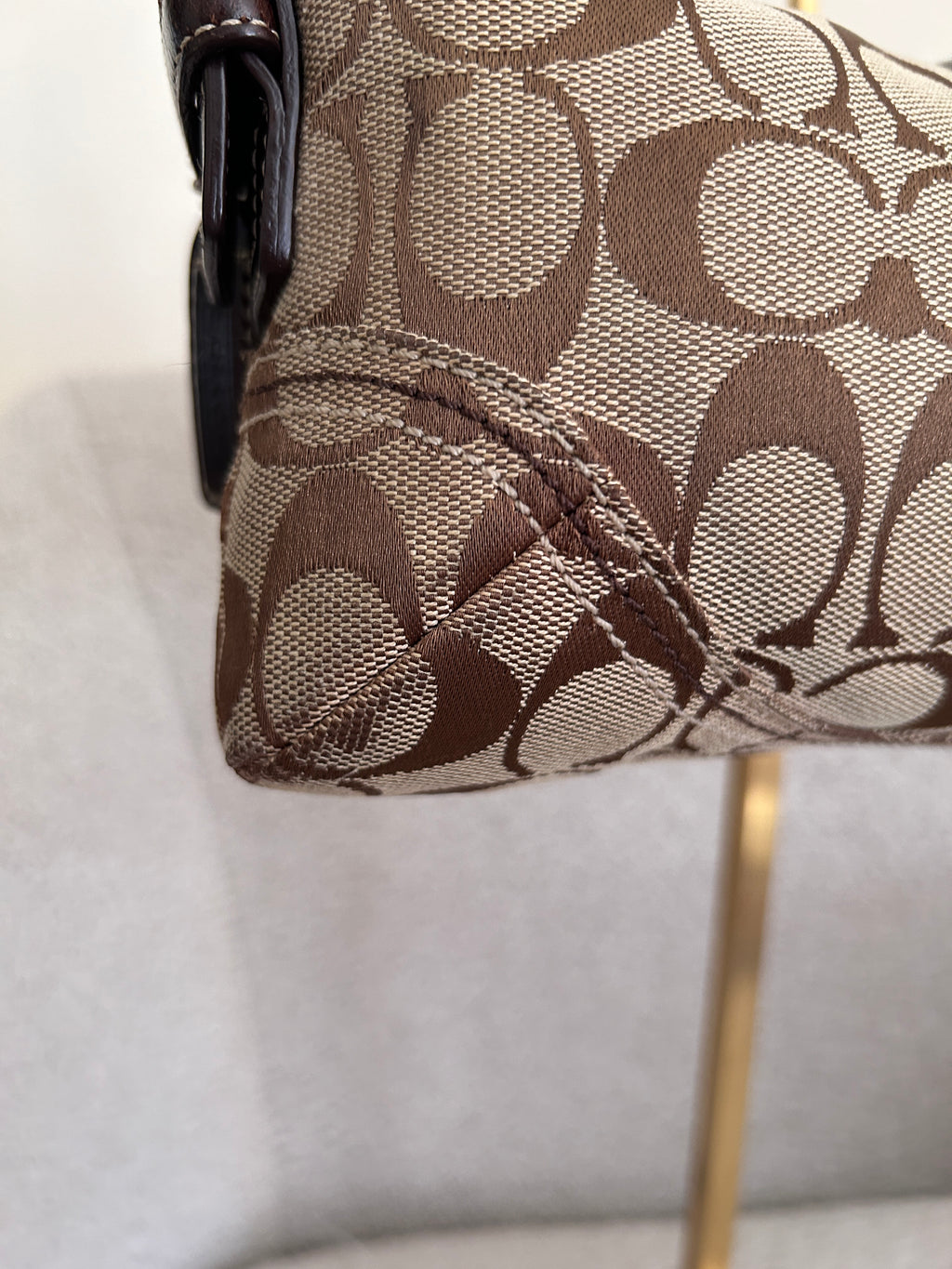 Vintage Coach Soho brown shoulder bag