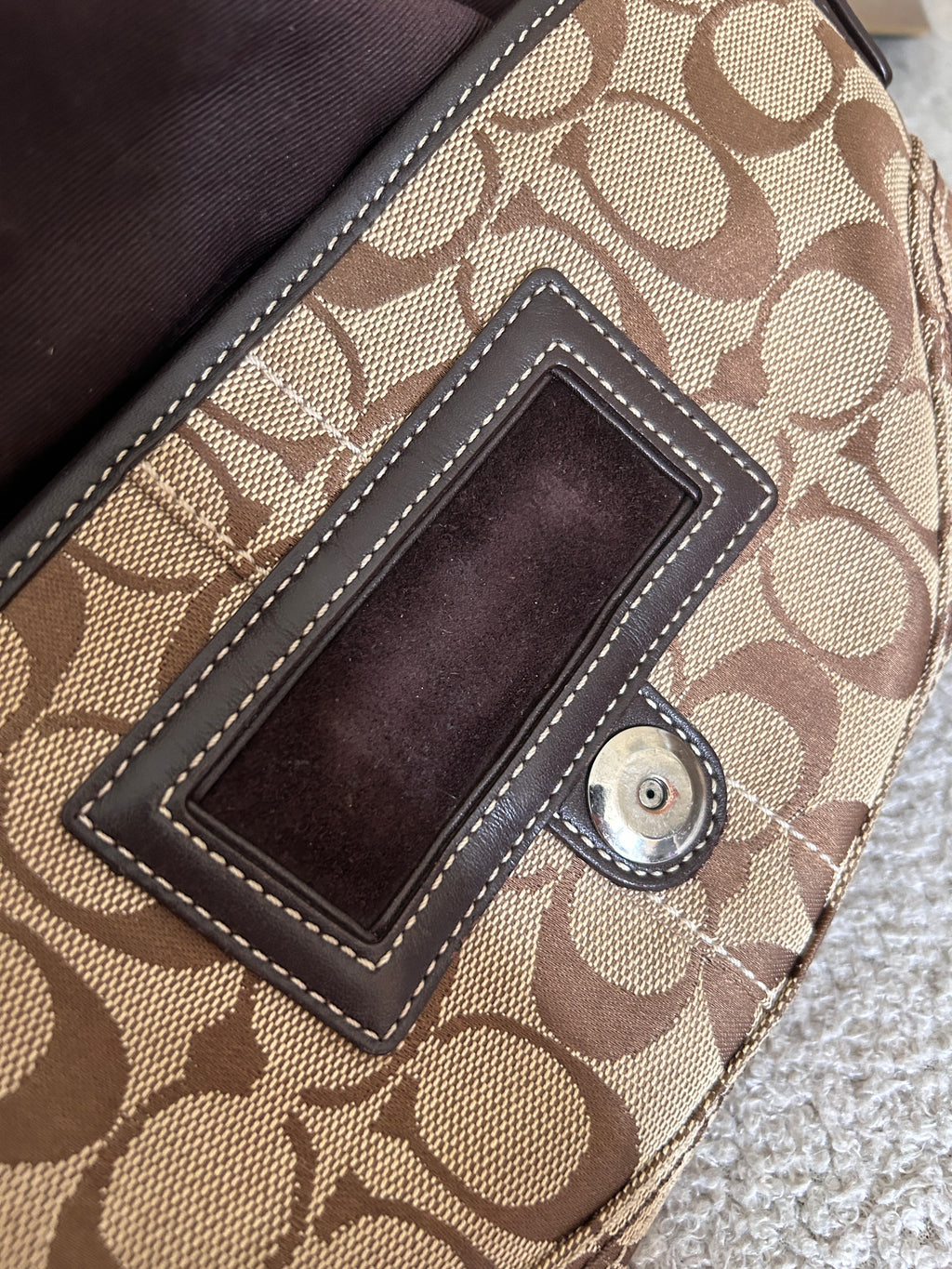 Vintage Coach Soho brown shoulder bag