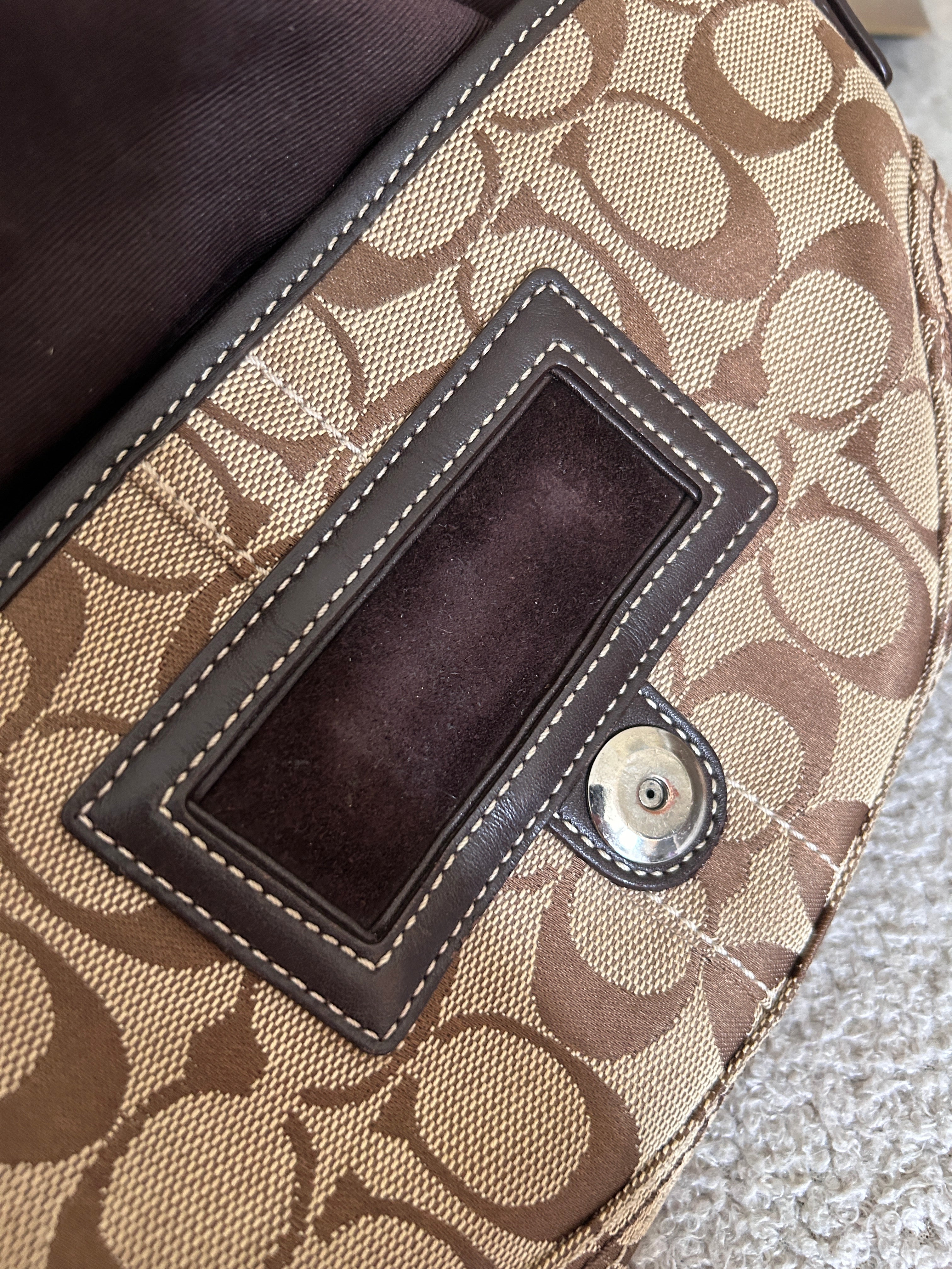 Vintage Coach Soho brown shoulder bag