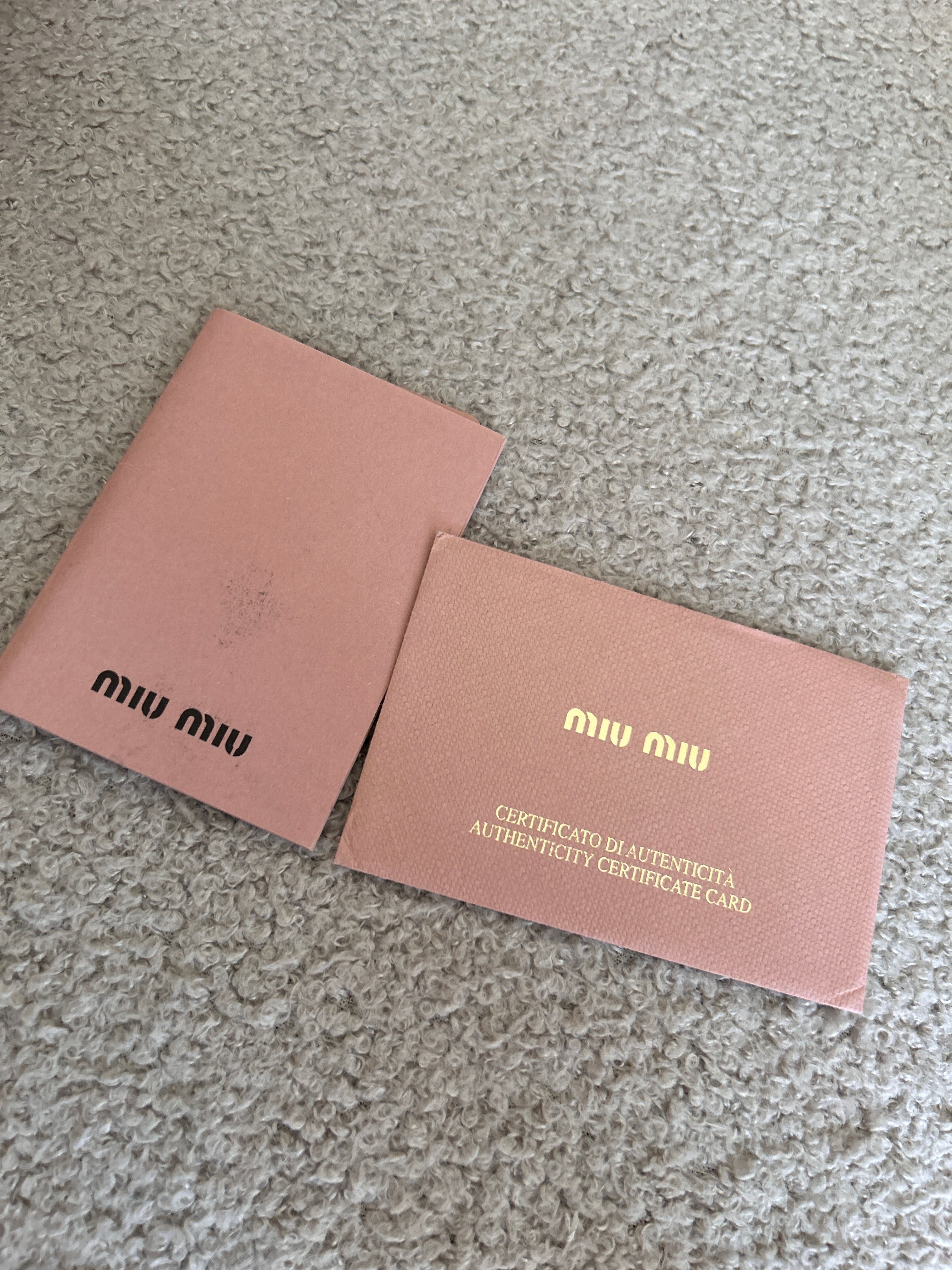 Vintage Miu Miu Vitello shine tan leather handbag