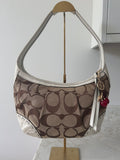 Vintage Coach Ergo pleated shoulder bag