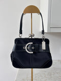 Vintage Coach rare Swarovski crystal kisslock handbag