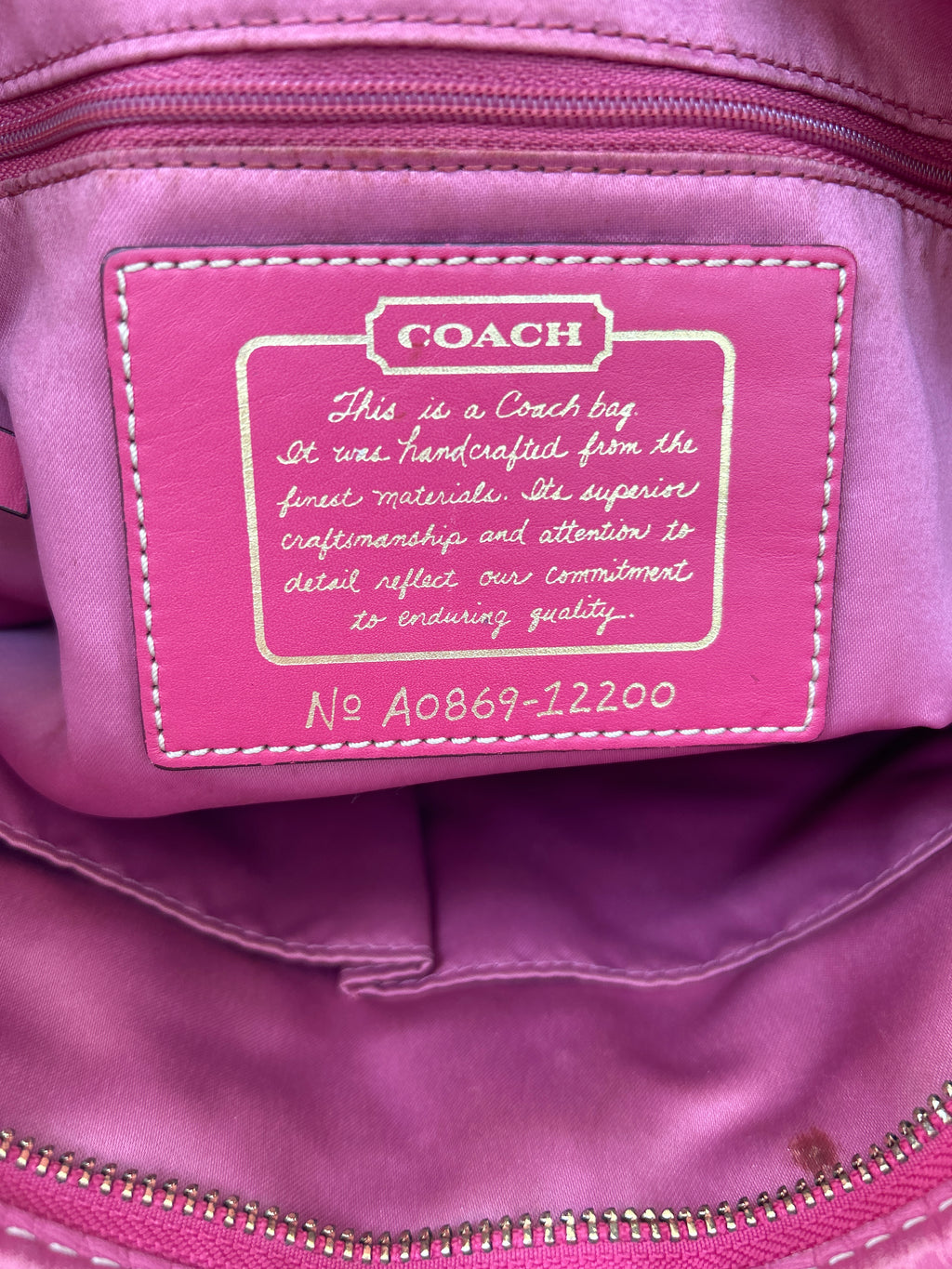 Vintage Coach rare floral shoulder bag