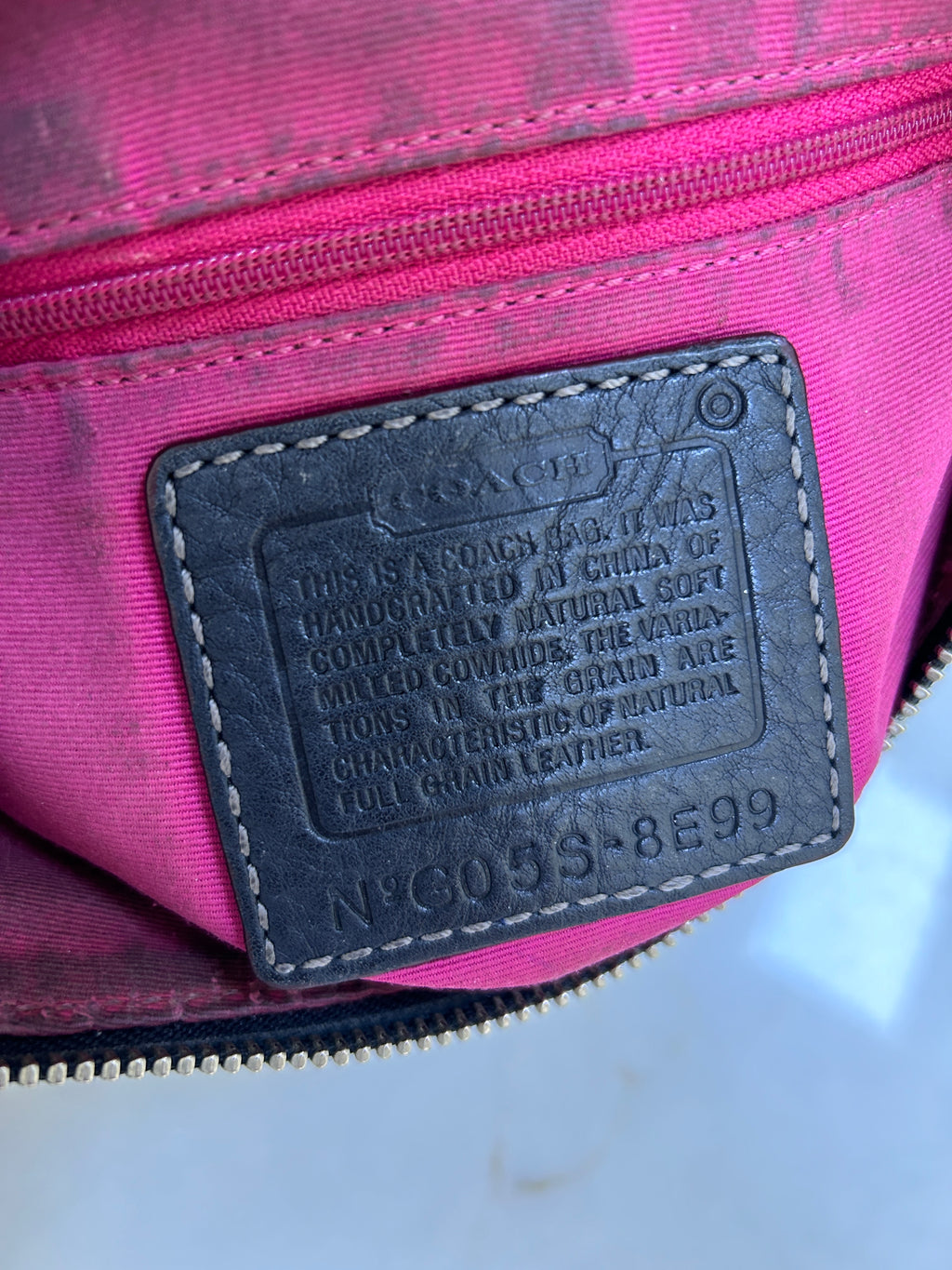 Vintage Coach shoulder bag