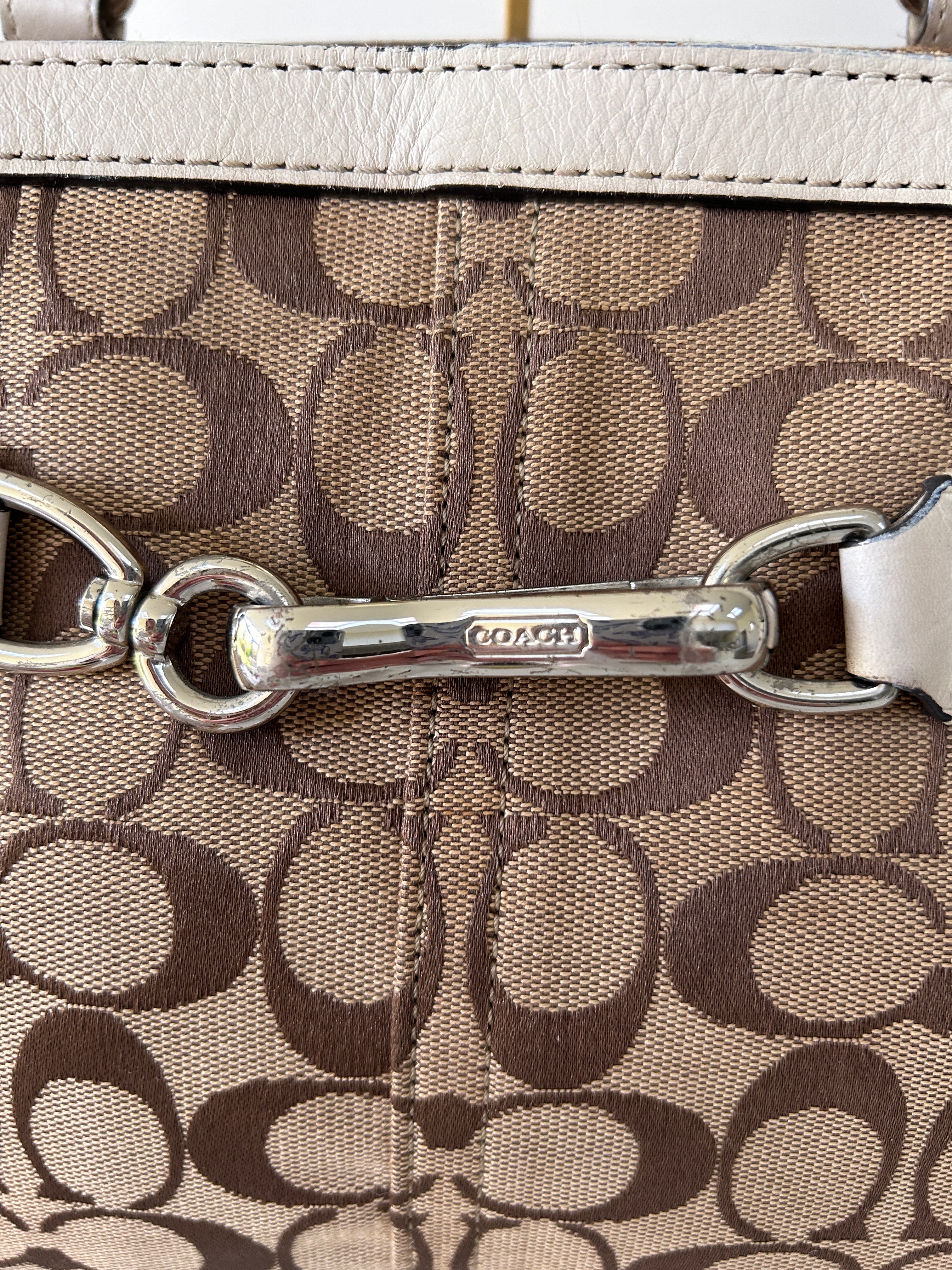 Vintage Coach Hamptons shoulder bag