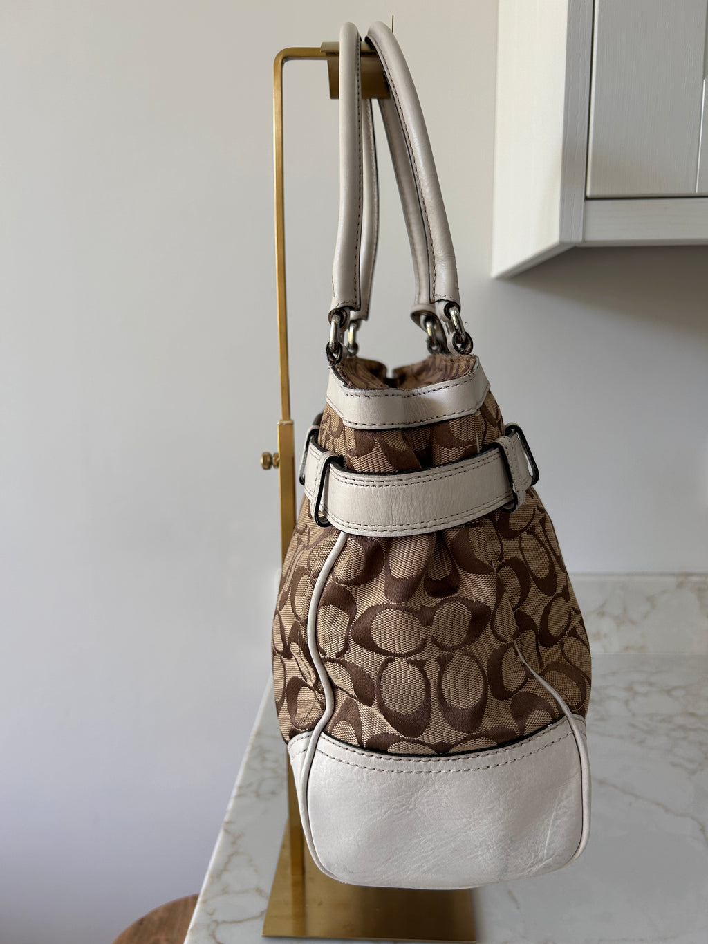 Vintage Coach Hamptons shoulder bag