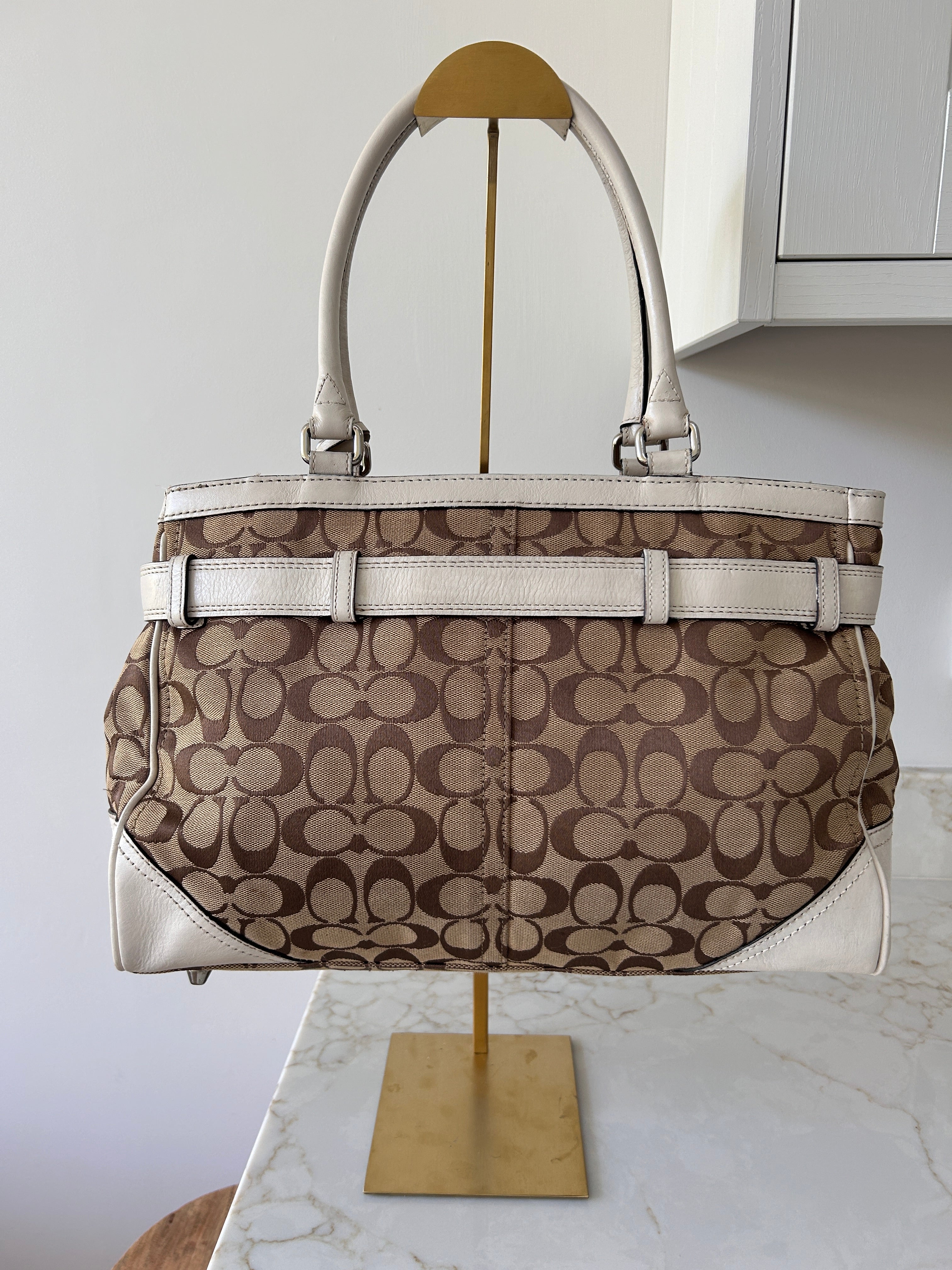 Vintage Coach Hamptons shoulder bag