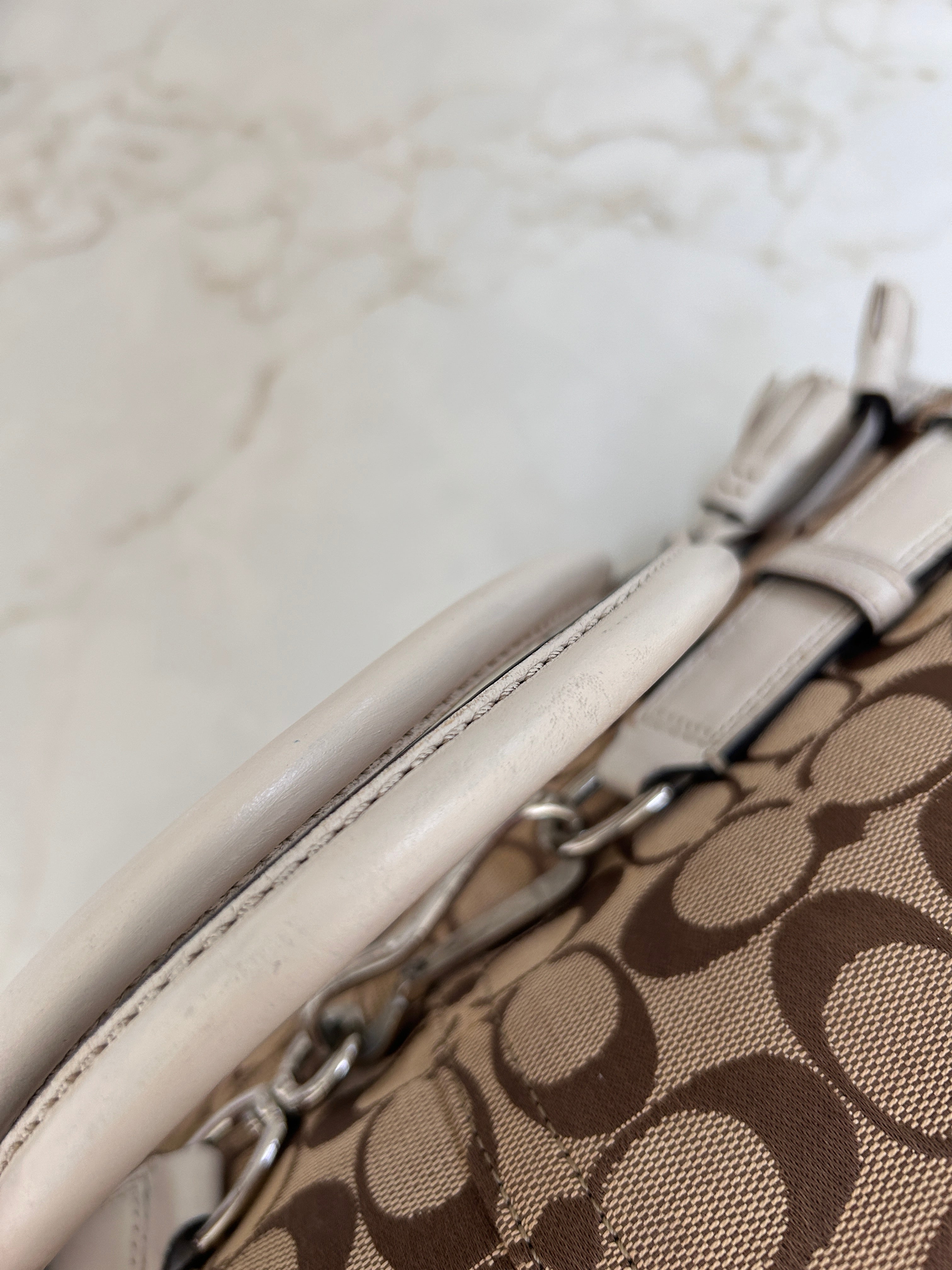 Vintage Coach Hamptons shoulder bag