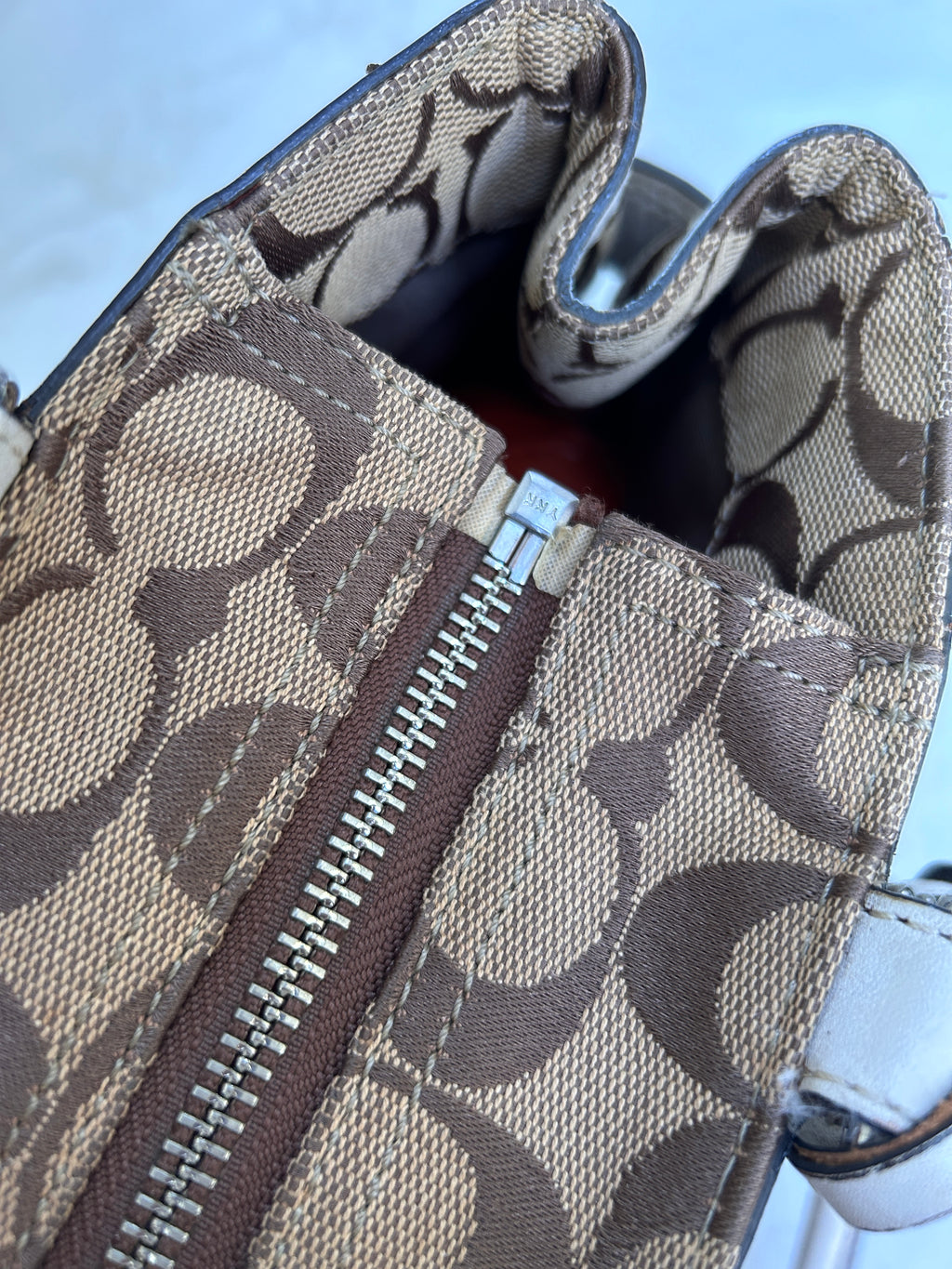 Vintage Coach Hamptons shoulder bag