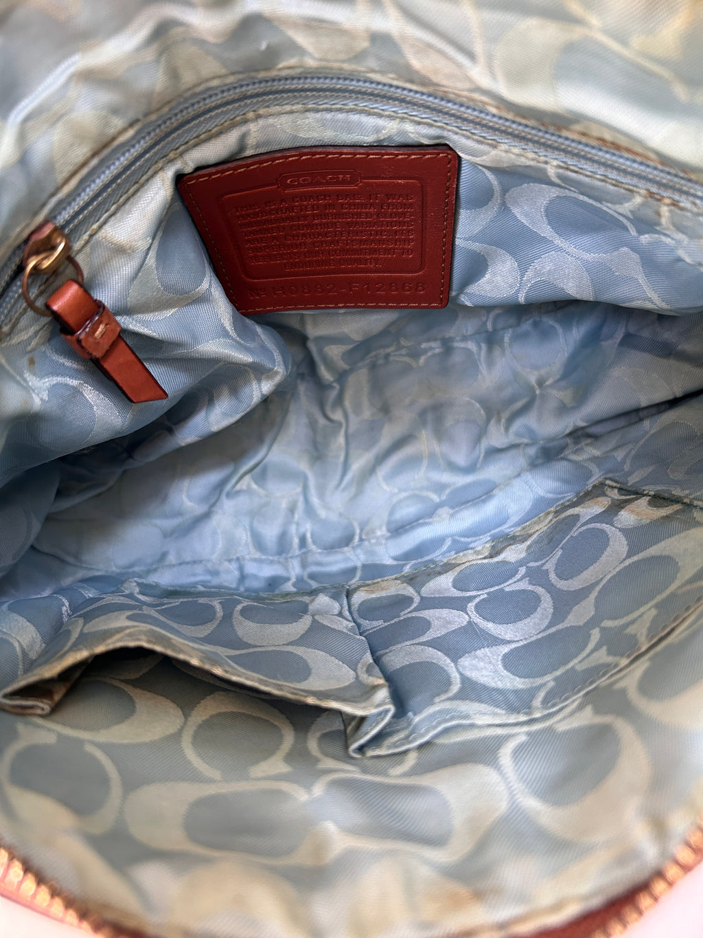 Vintage Coach Legacy shoulder bag
