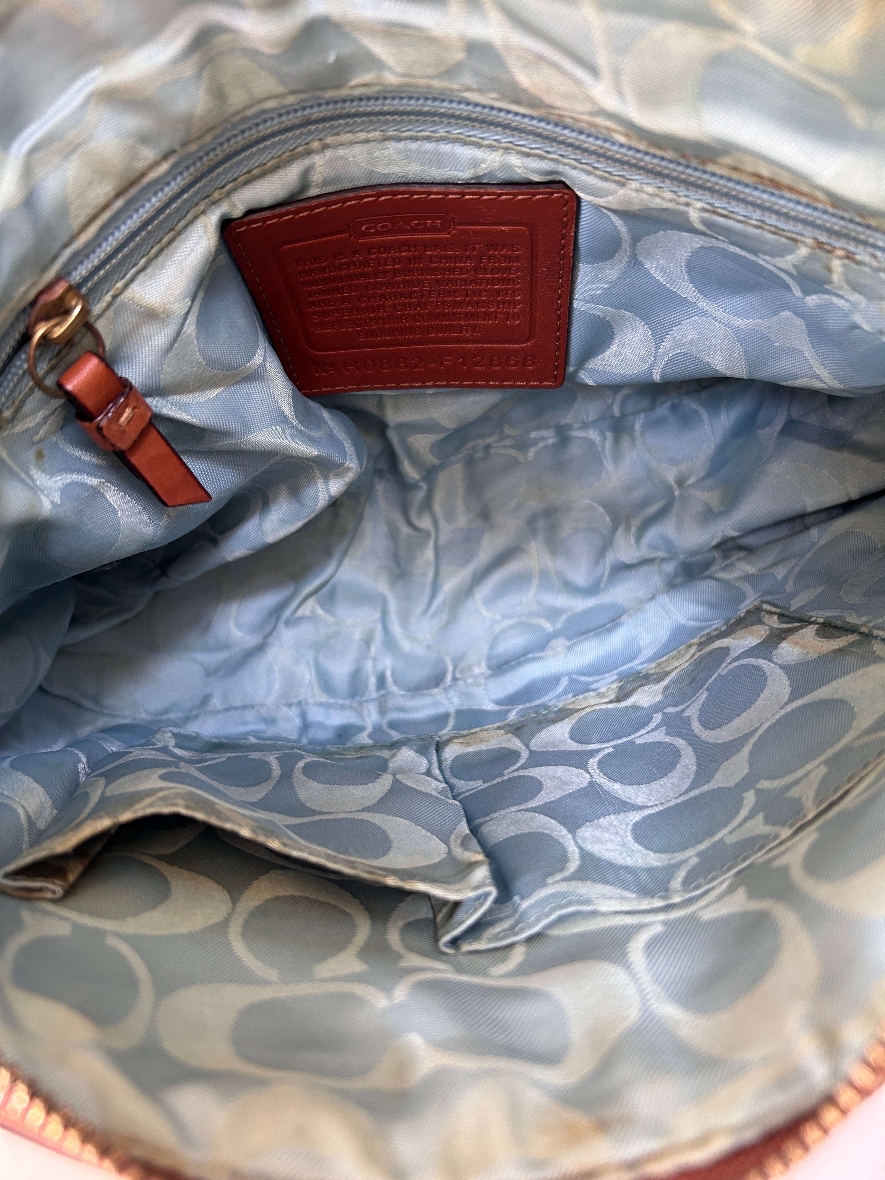 Vintage Coach Legacy shoulder bag