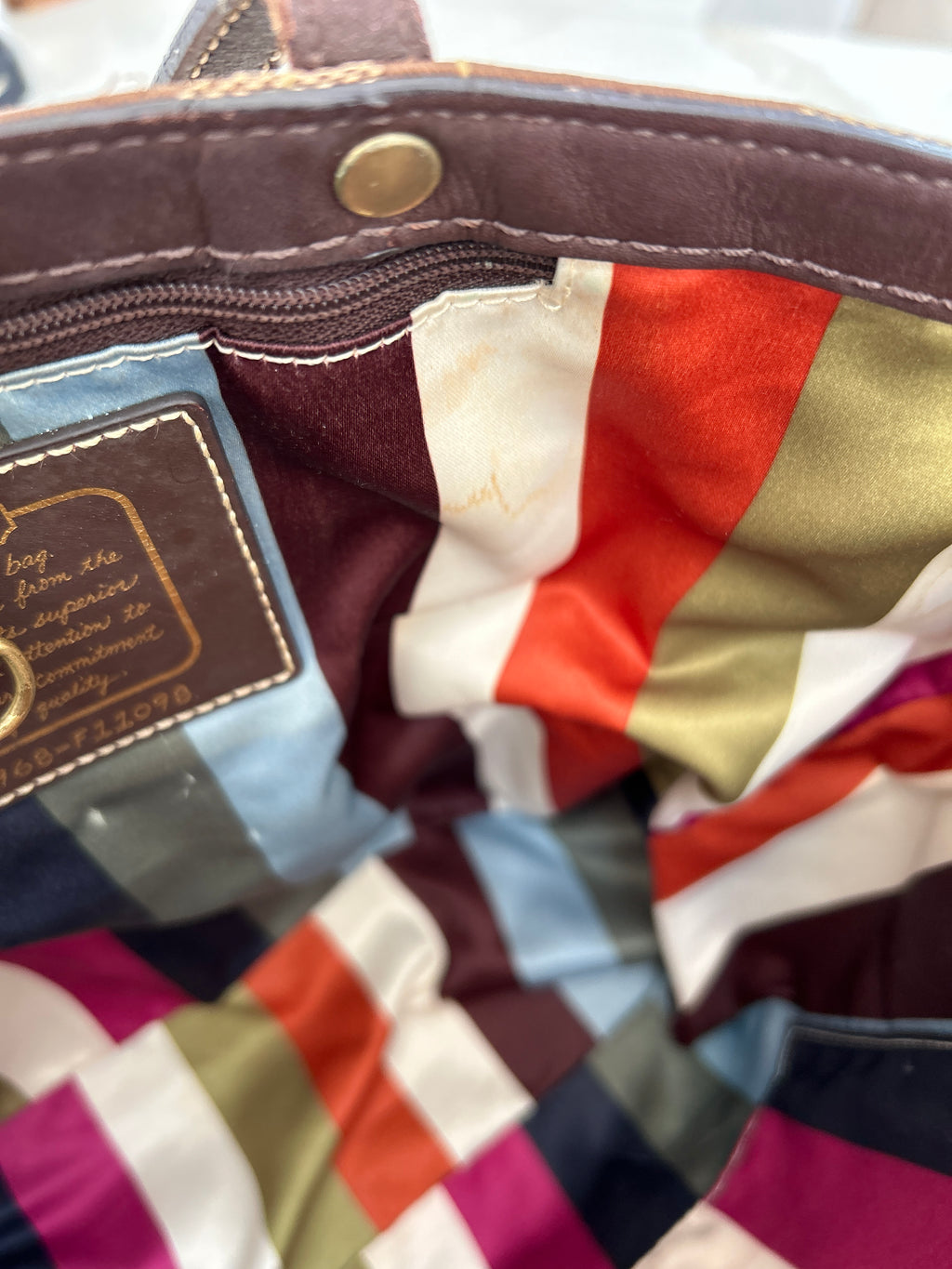 Vintage Coach Legacy shoulder bag