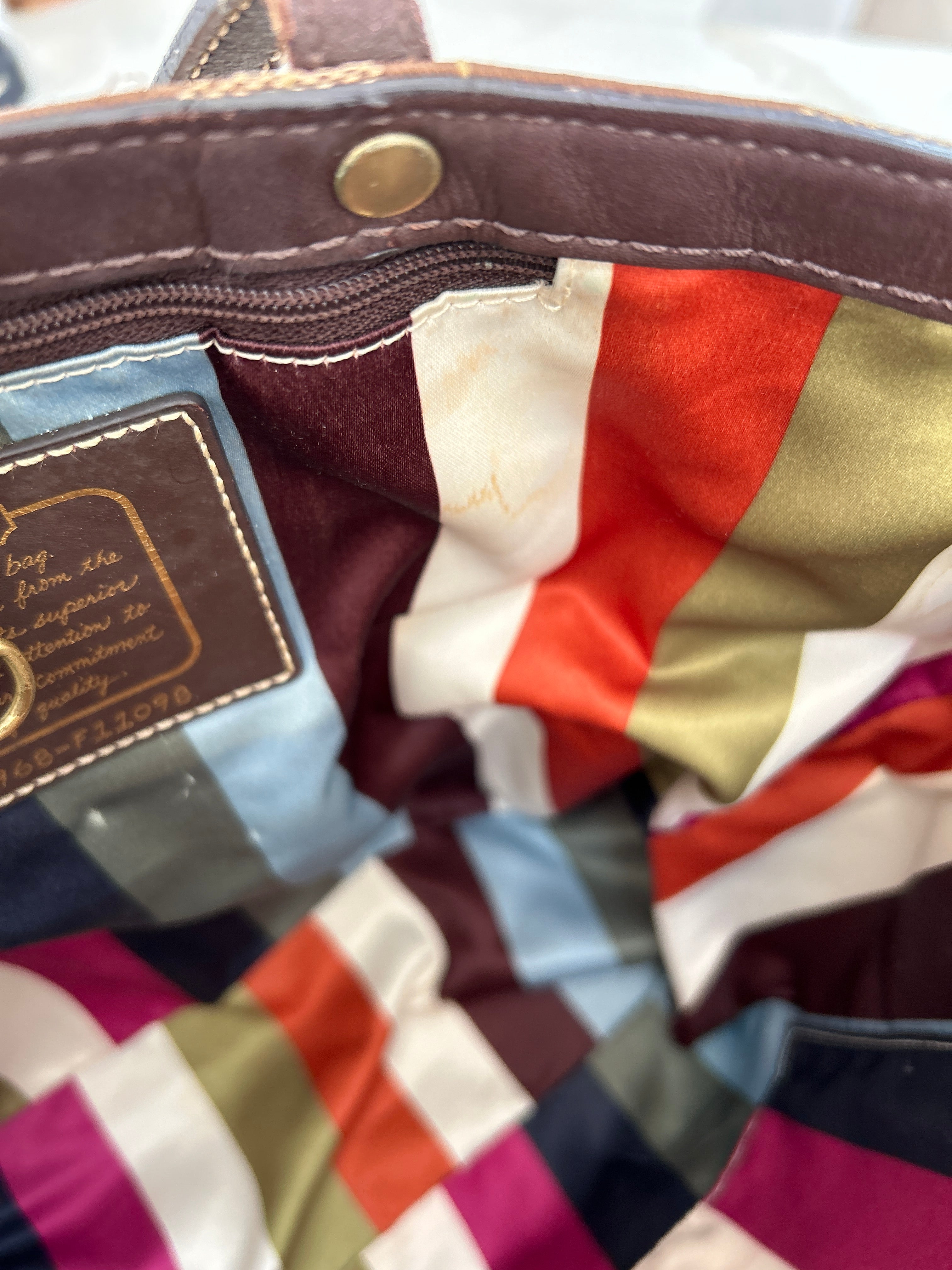 Vintage Coach Legacy shoulder bag