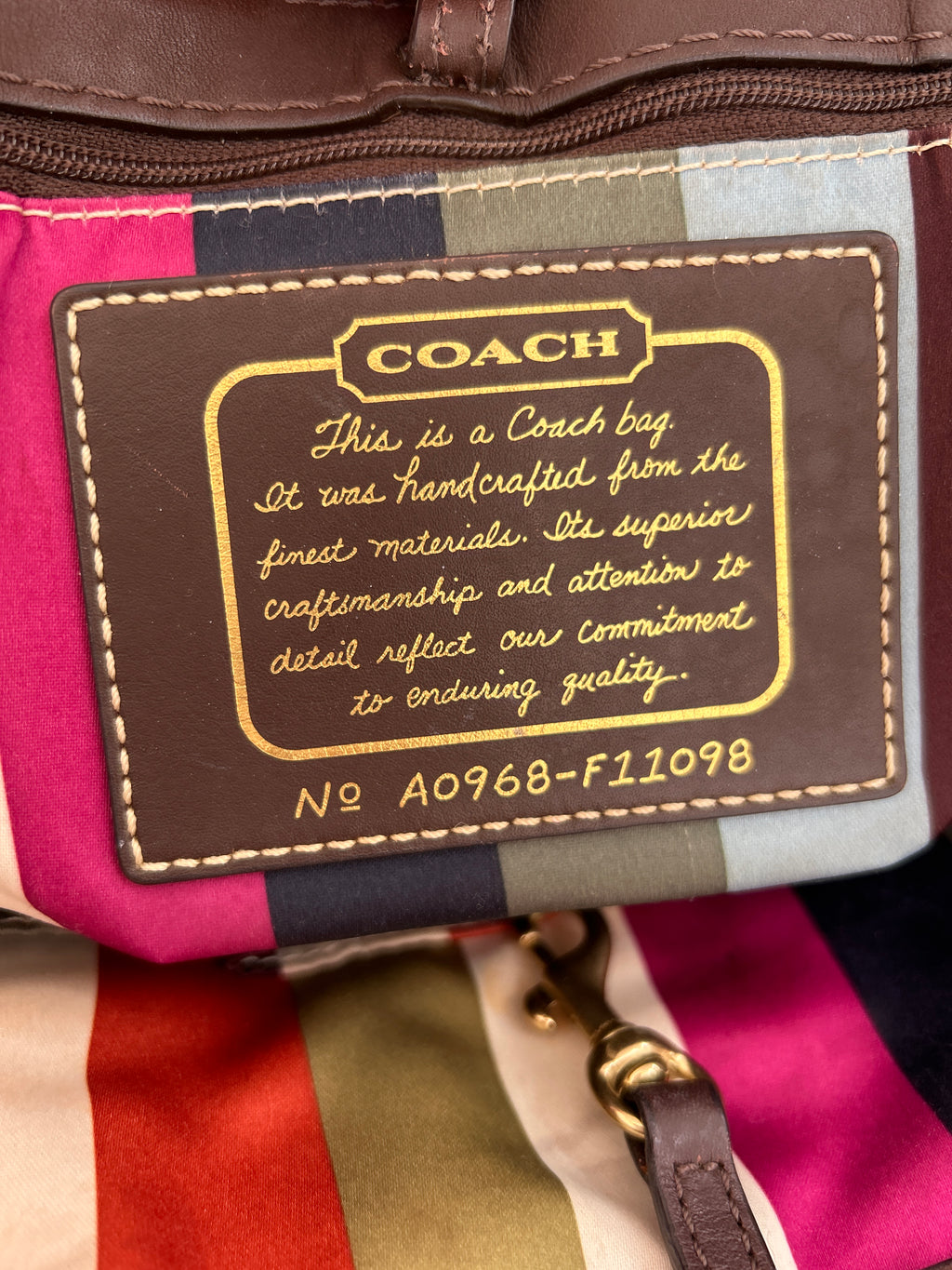Vintage Coach Legacy shoulder bag