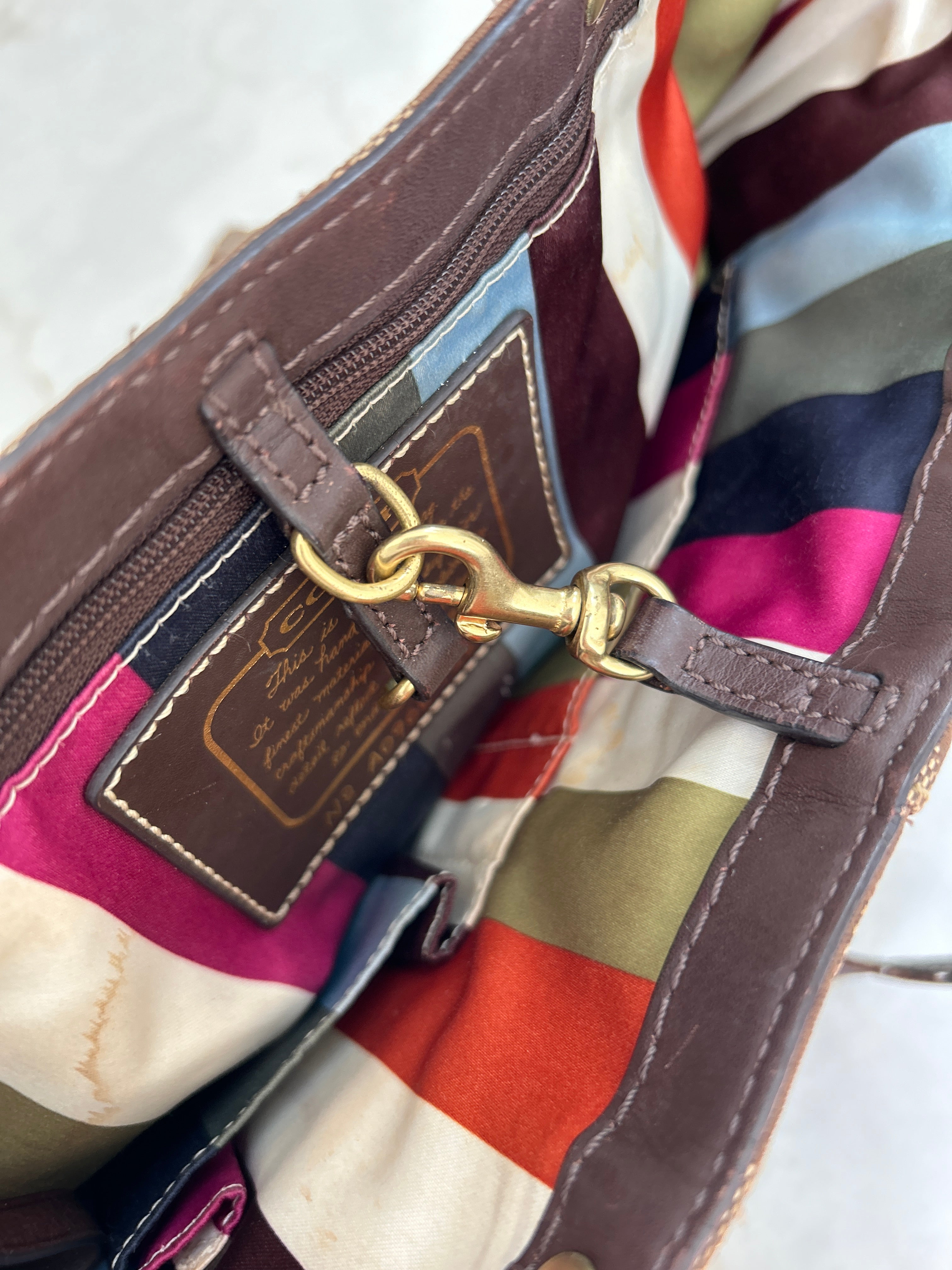 Vintage Coach Legacy shoulder bag
