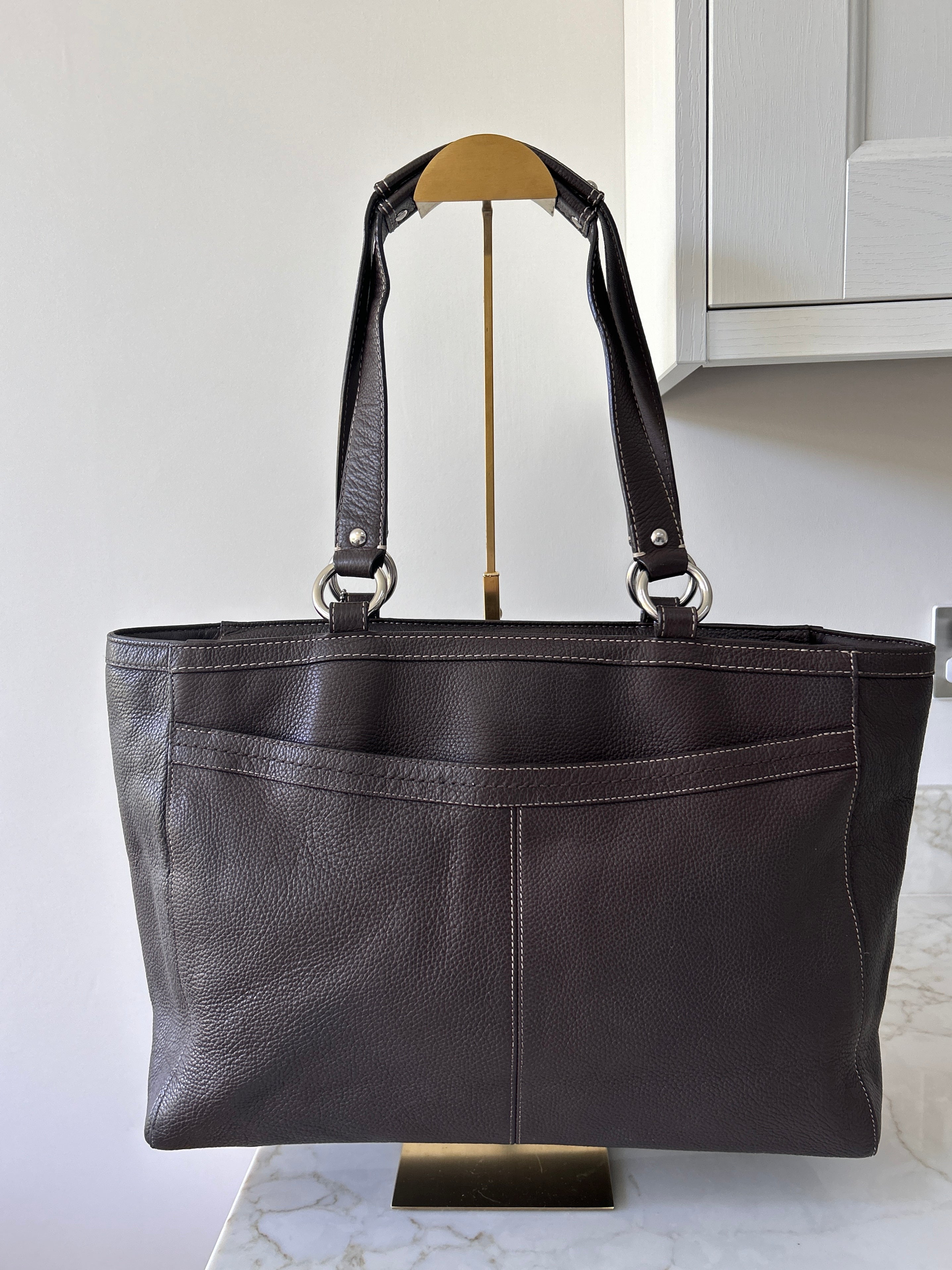 Vintage Coach tote shoulder bag