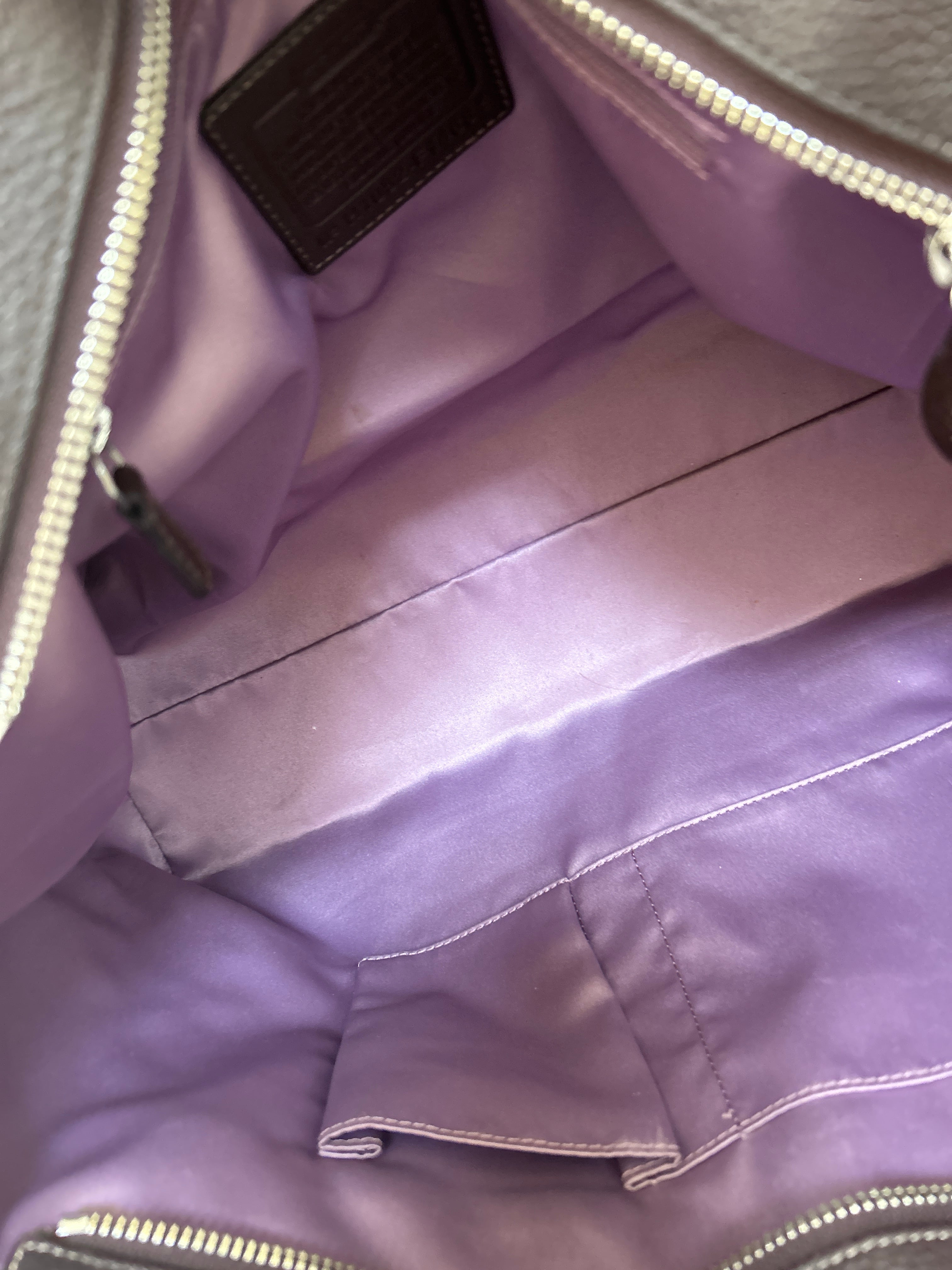 Vintage Coach tote shoulder bag