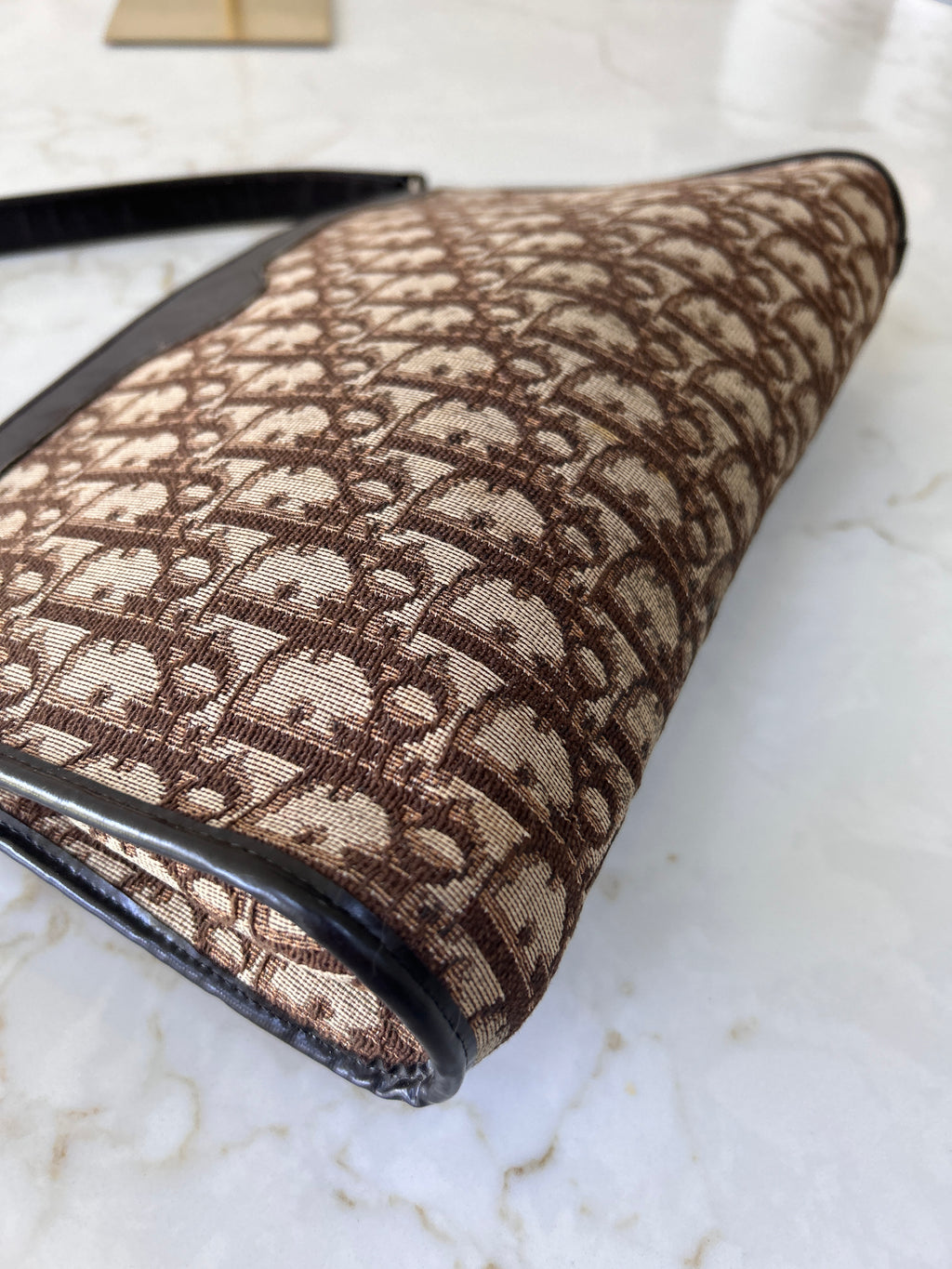 Vintage Dior trotter shoulder bag